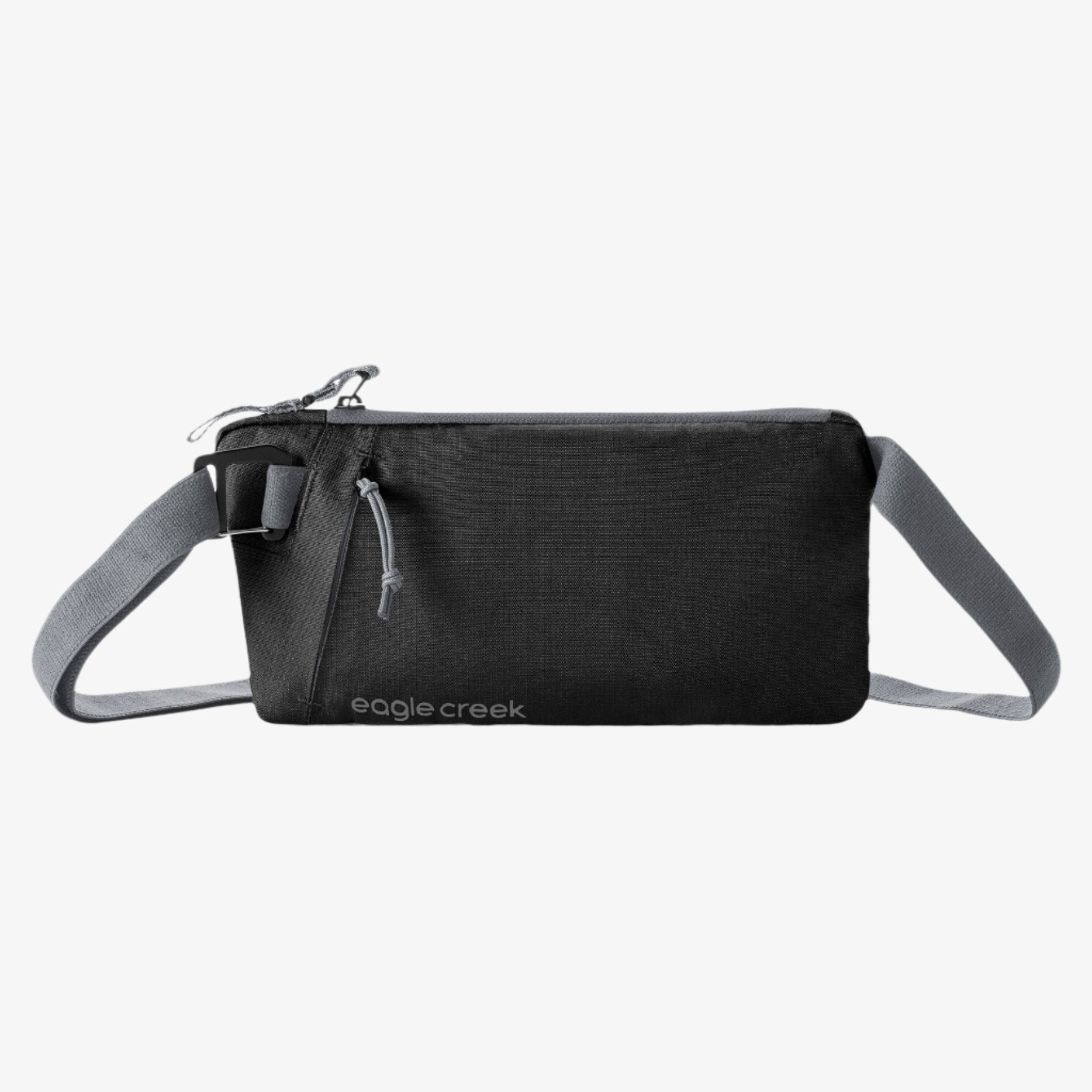 Eagle Creek Stash RFID Sling Bag in Black — angle view 2 # color_Black
