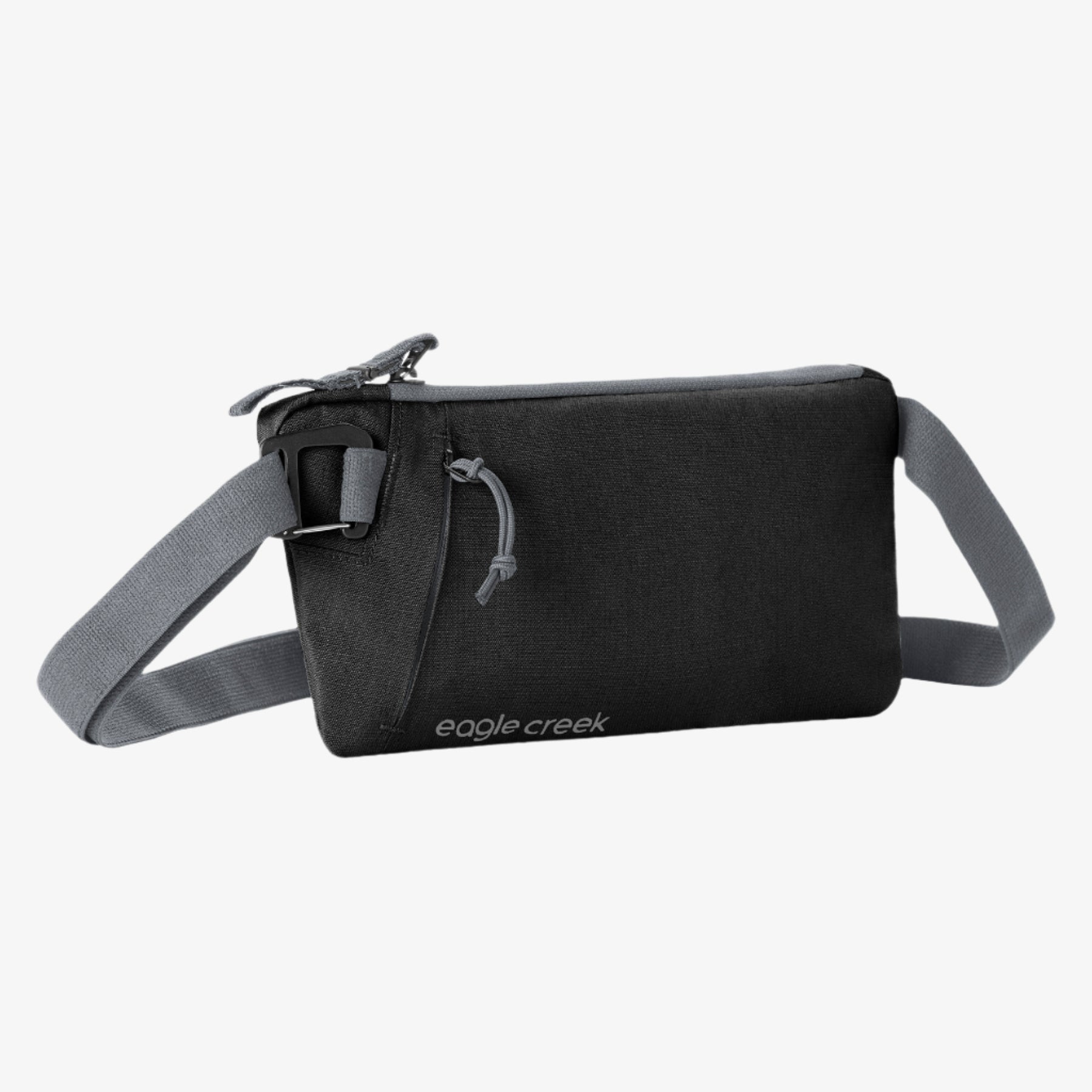 Eagle Creek Stash RFID Sling Bag in Black — front view # color_Black