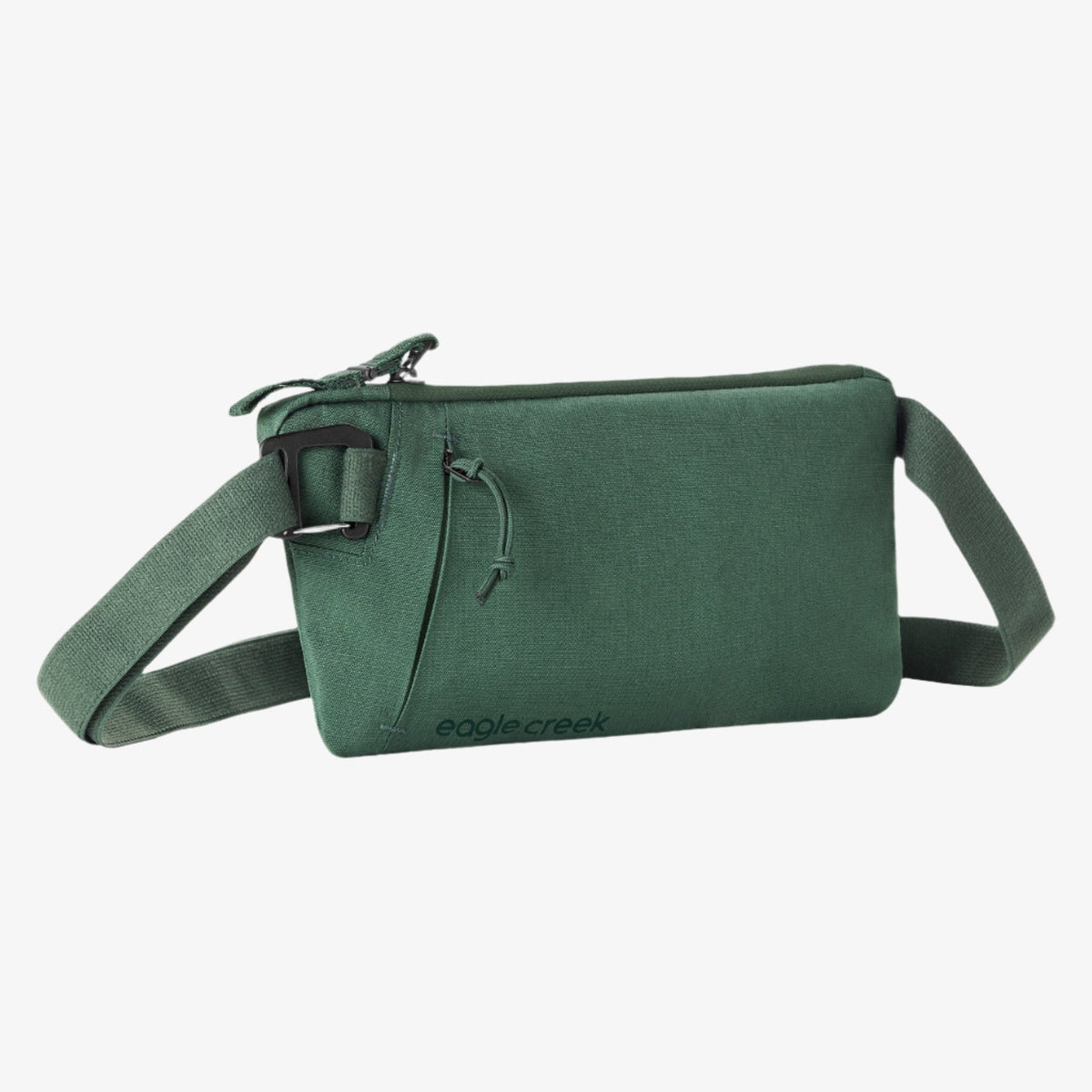 Eagle Creek Stash RFID Sling Bag in Grass Green — front view # color_Grass Green