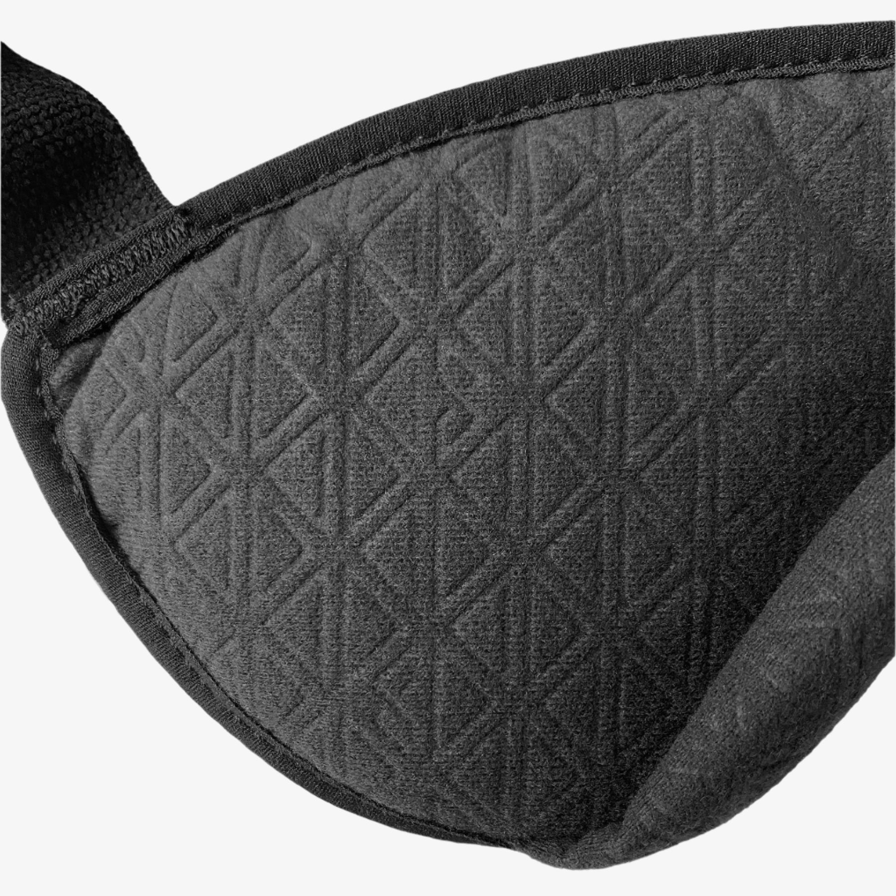 Eagle Creek Sandman Sleep Mask in Black — angle view 2