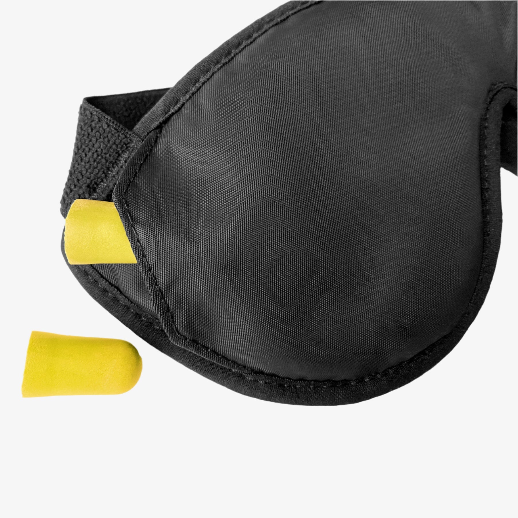 Eagle Creek Sandman Sleep Mask in Black — interior view