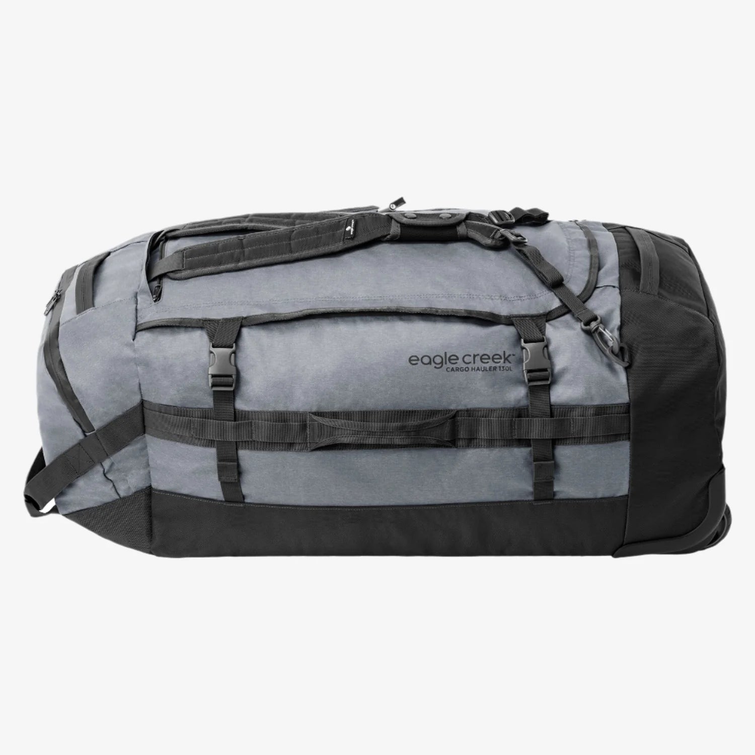 Eagle Creek Cargo Hauler Wheeled Duffel 130L in Charcoal — angle view 2 # color_Charcoal