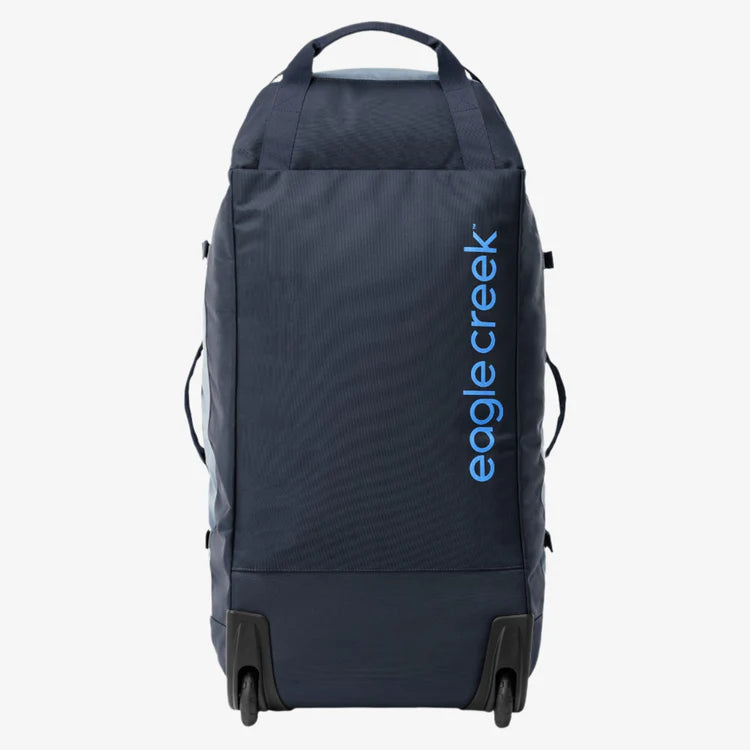 Eagle Creek Cargo Hauler Wheeled Duffel 130L in Glacier Blue — back view 2 # color_Glacier Blue