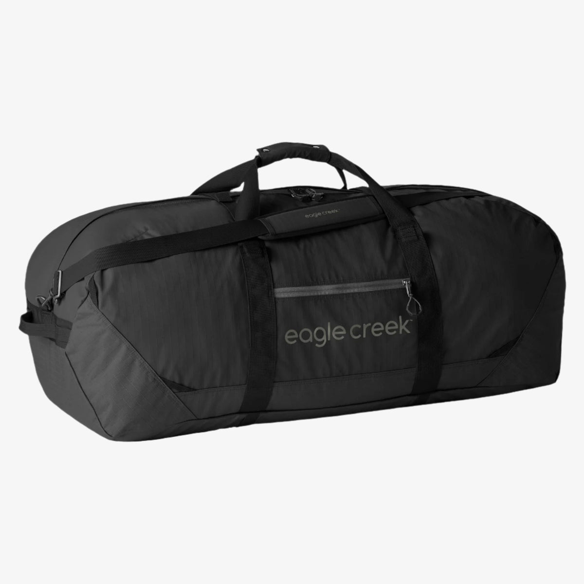 Eagle Creek No Matter What 110L Duffel Bag in Black — front view