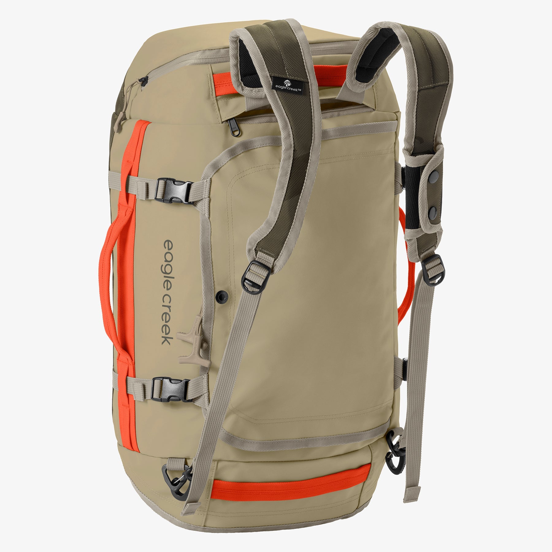 Eagle Creek Cargo Hauler 40L Duffel Bag in Desert Tan — back view