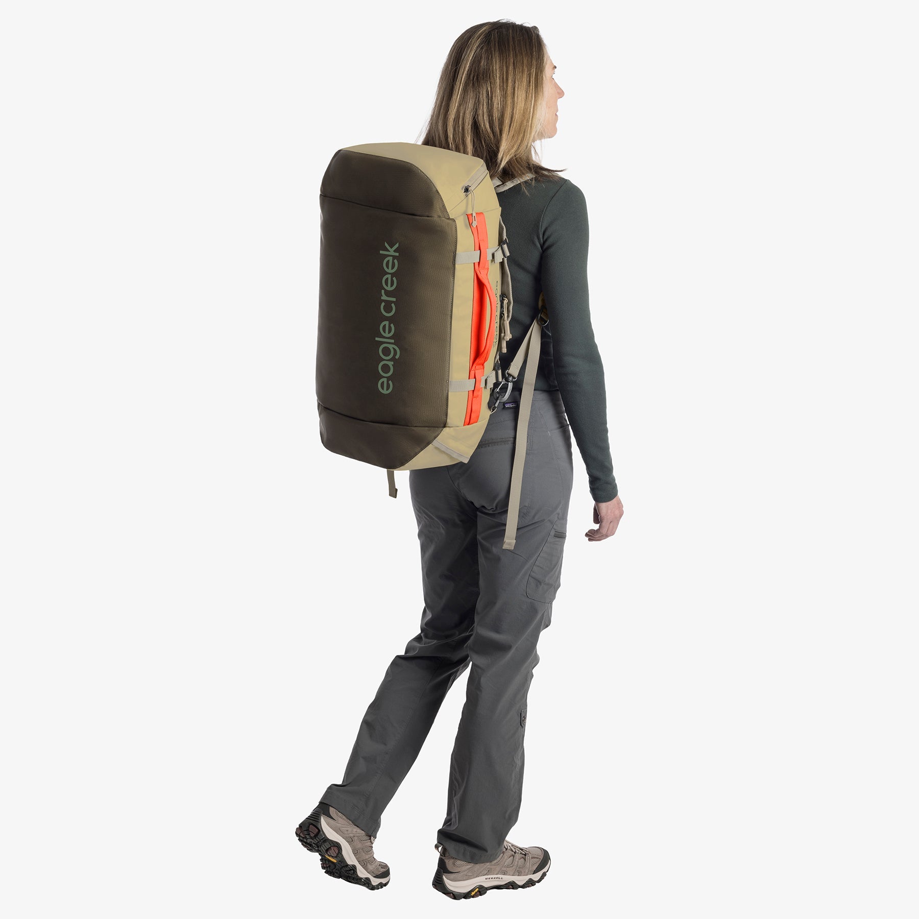 Eagle Creek Cargo Hauler 40L Duffel Bag in Desert Tan — detail view 2