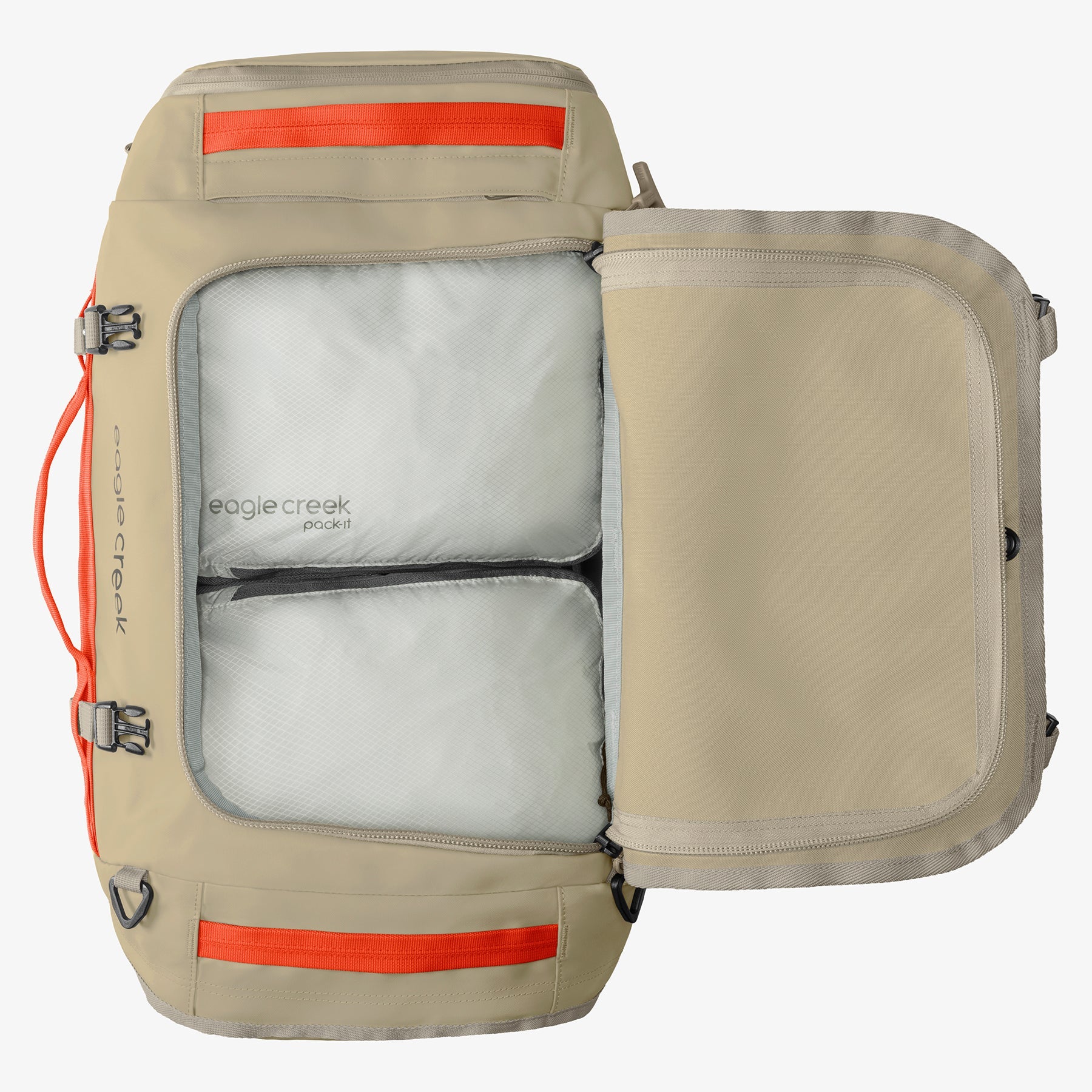 Eagle Creek Cargo Hauler 40L Duffel Bag in Desert Tan — detail view 3