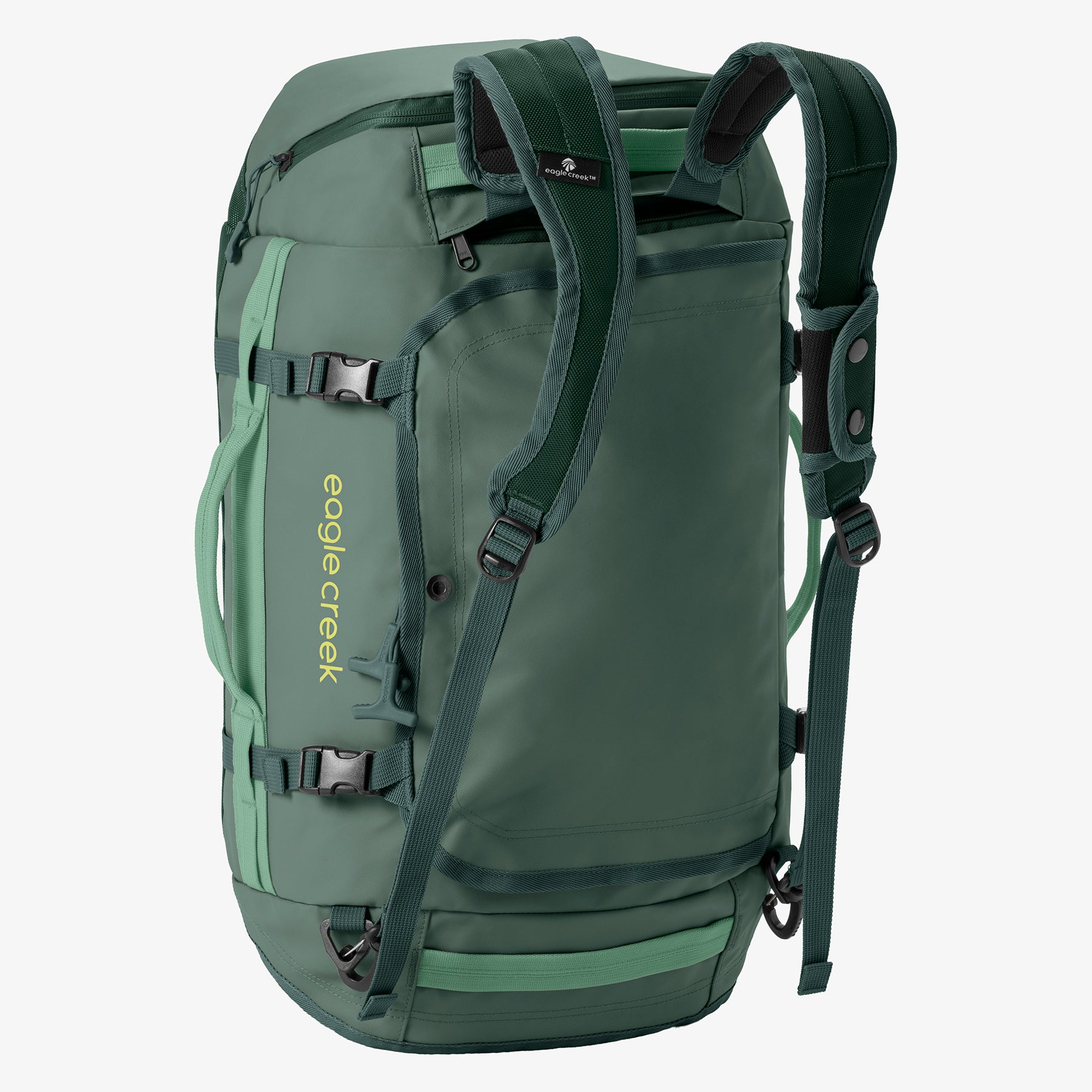 Eagle Creek Cargo Hauler 40L Duffel Bag in Sycamore Green — back view
