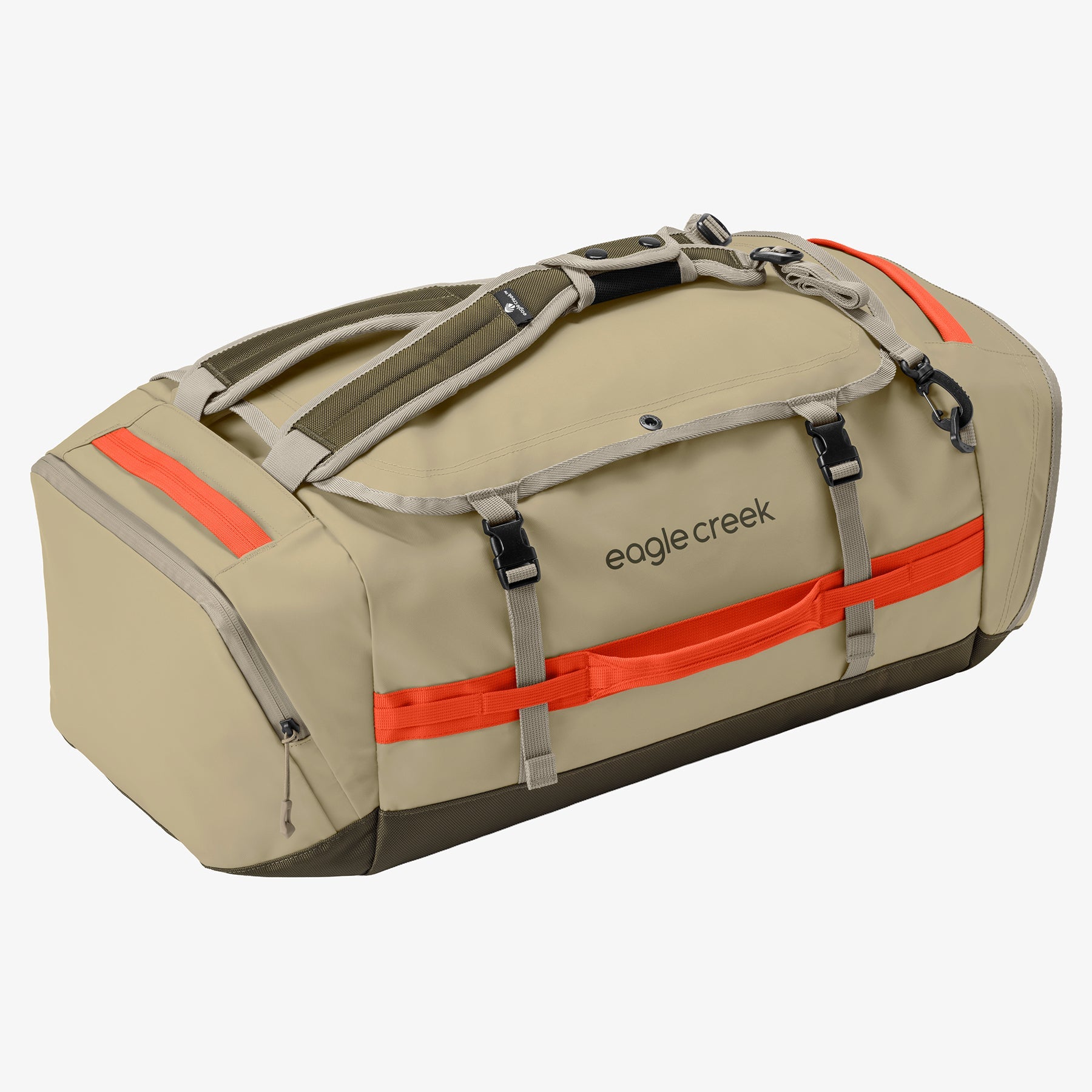 Eagle Creek Cargo Hauler 60L Duffel Bag in Desert Tan — front view