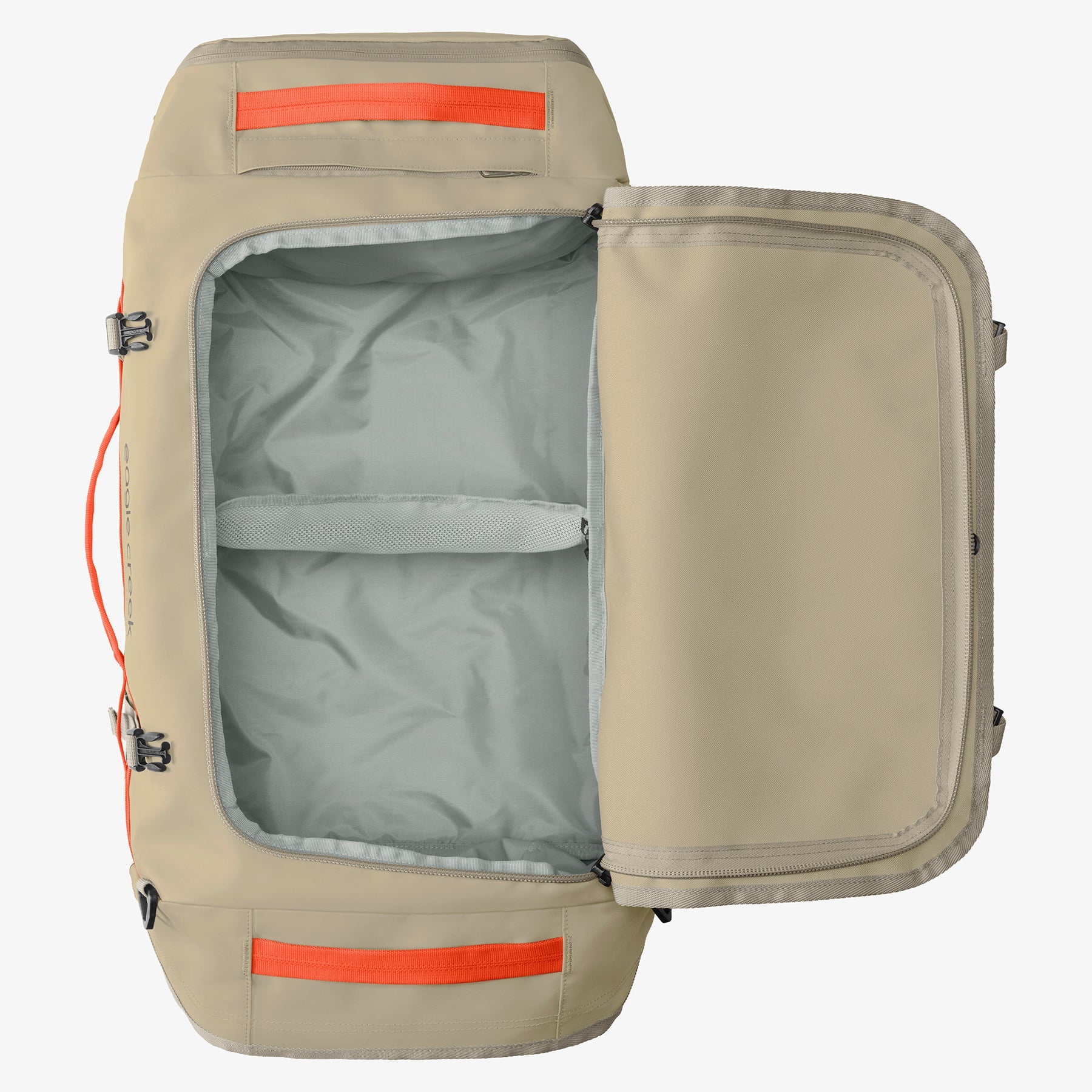 Eagle Creek Cargo Hauler 60L Duffel Bag in Desert Tan — angle view 3