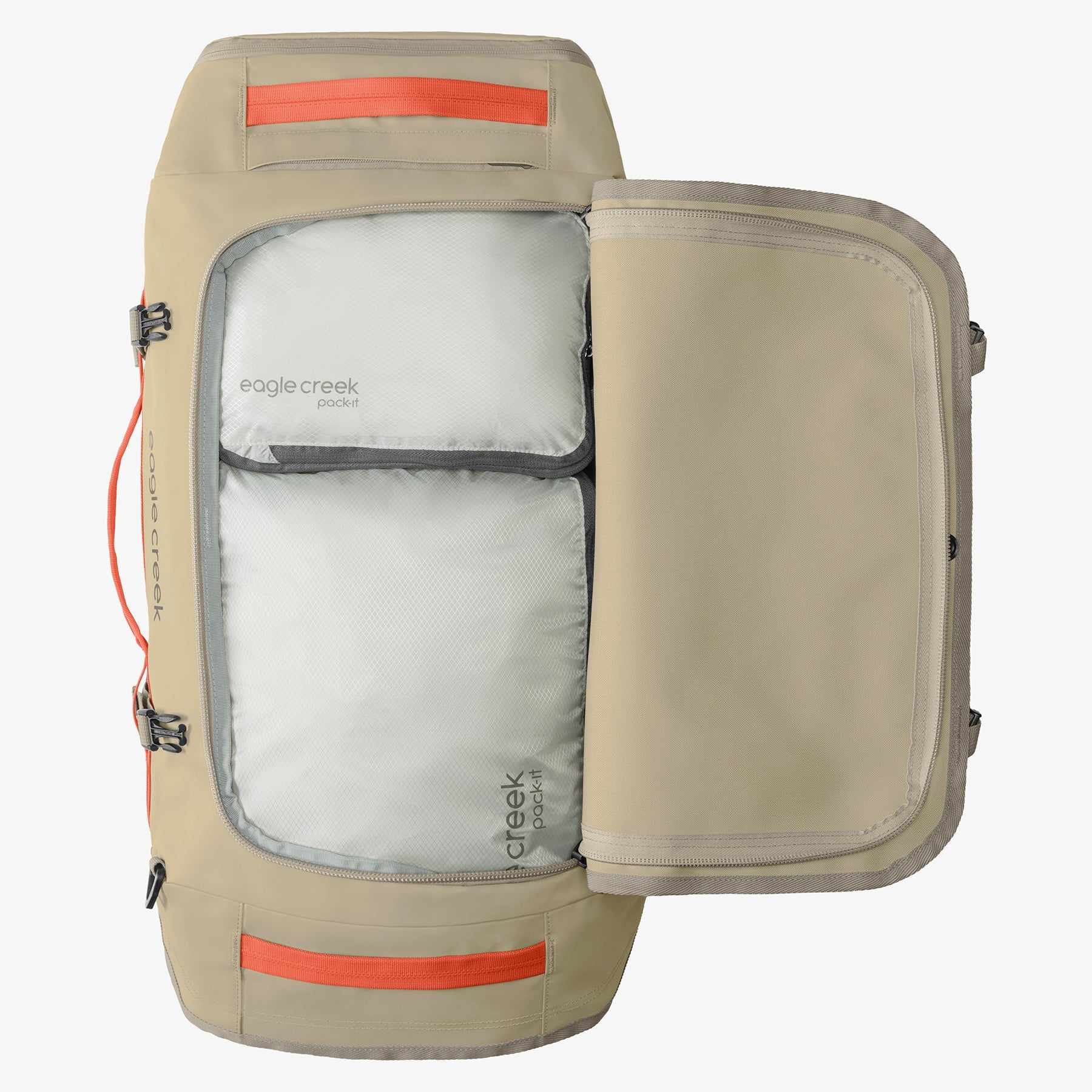 Eagle Creek Cargo Hauler 60L Duffel Bag in Desert Tan — detail view 3