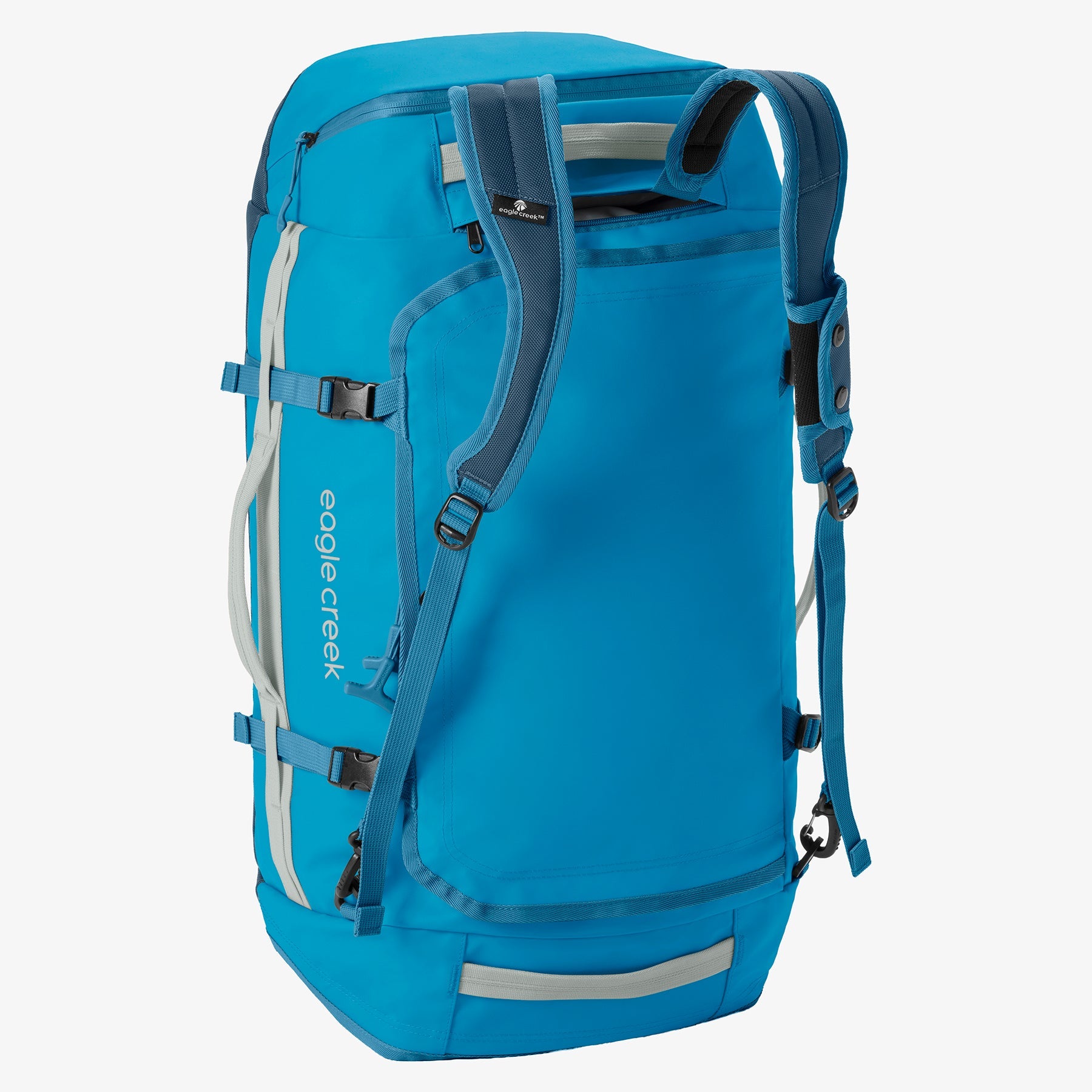 Eagle Creek Cargo Hauler 60L Duffel Bag in Harbor Blue — back view