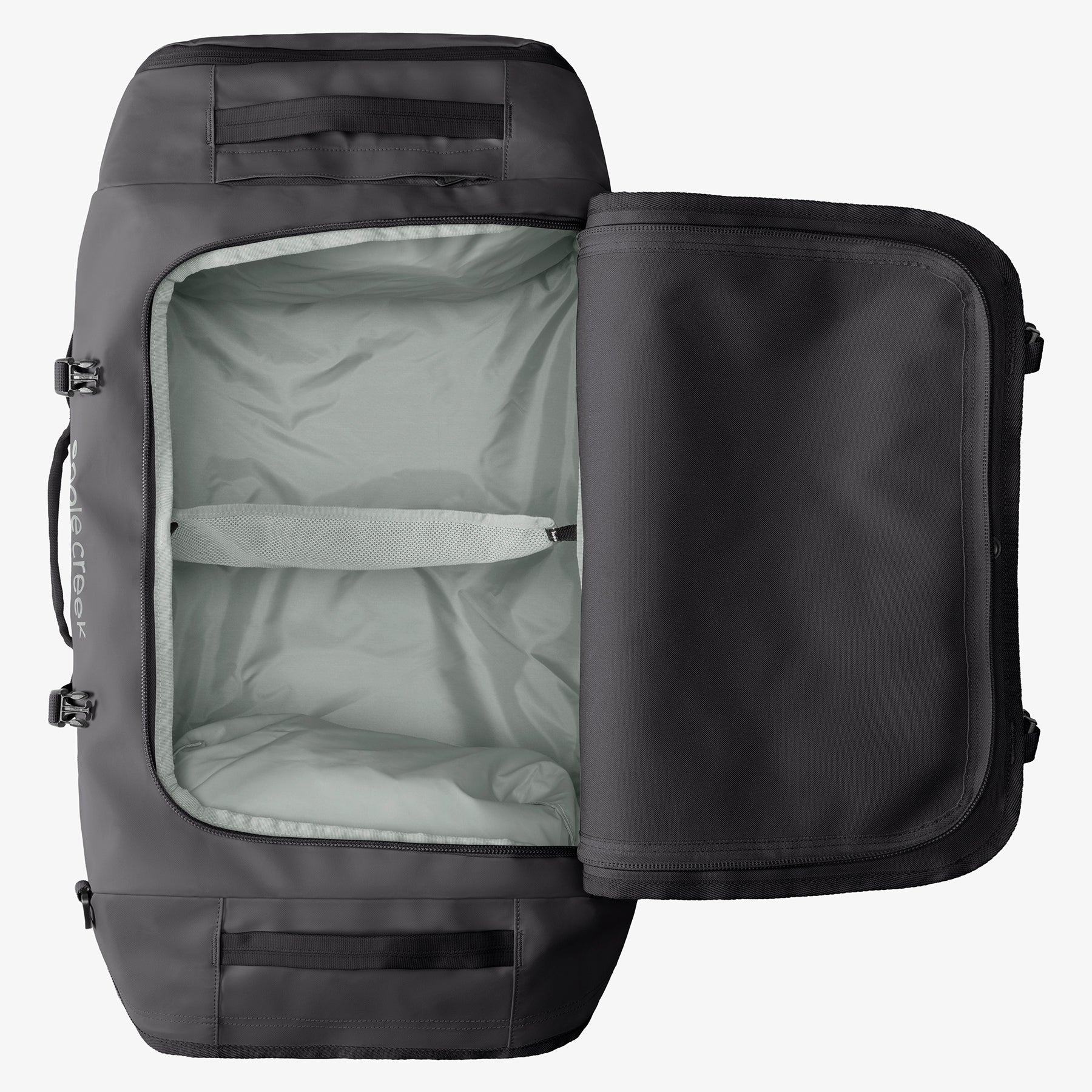 Eagle Creek Cargo Hauler 90L Duffel Bag in Black — angle view 3