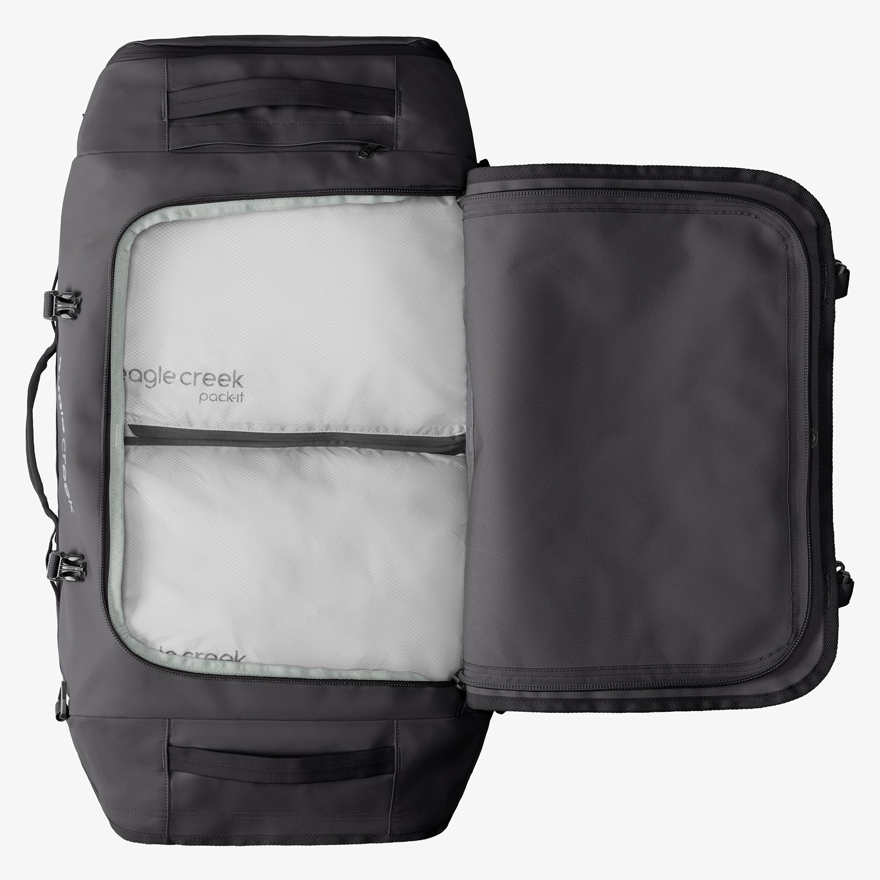Eagle Creek Cargo Hauler 90L Duffel Bag in Black — detail view 3