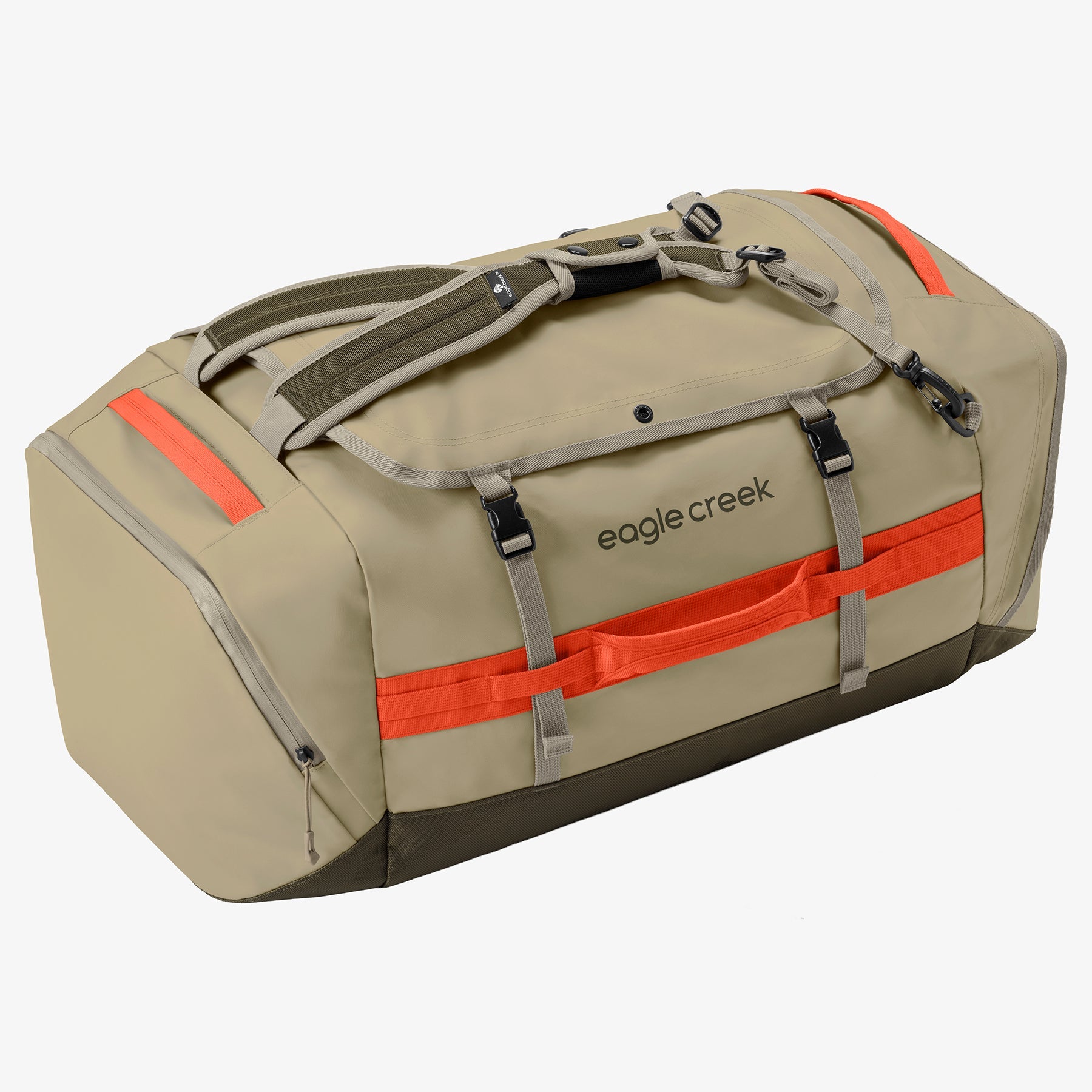 Eagle Creek Cargo Hauler 90L Duffel Bag in Desert Tan — front view
