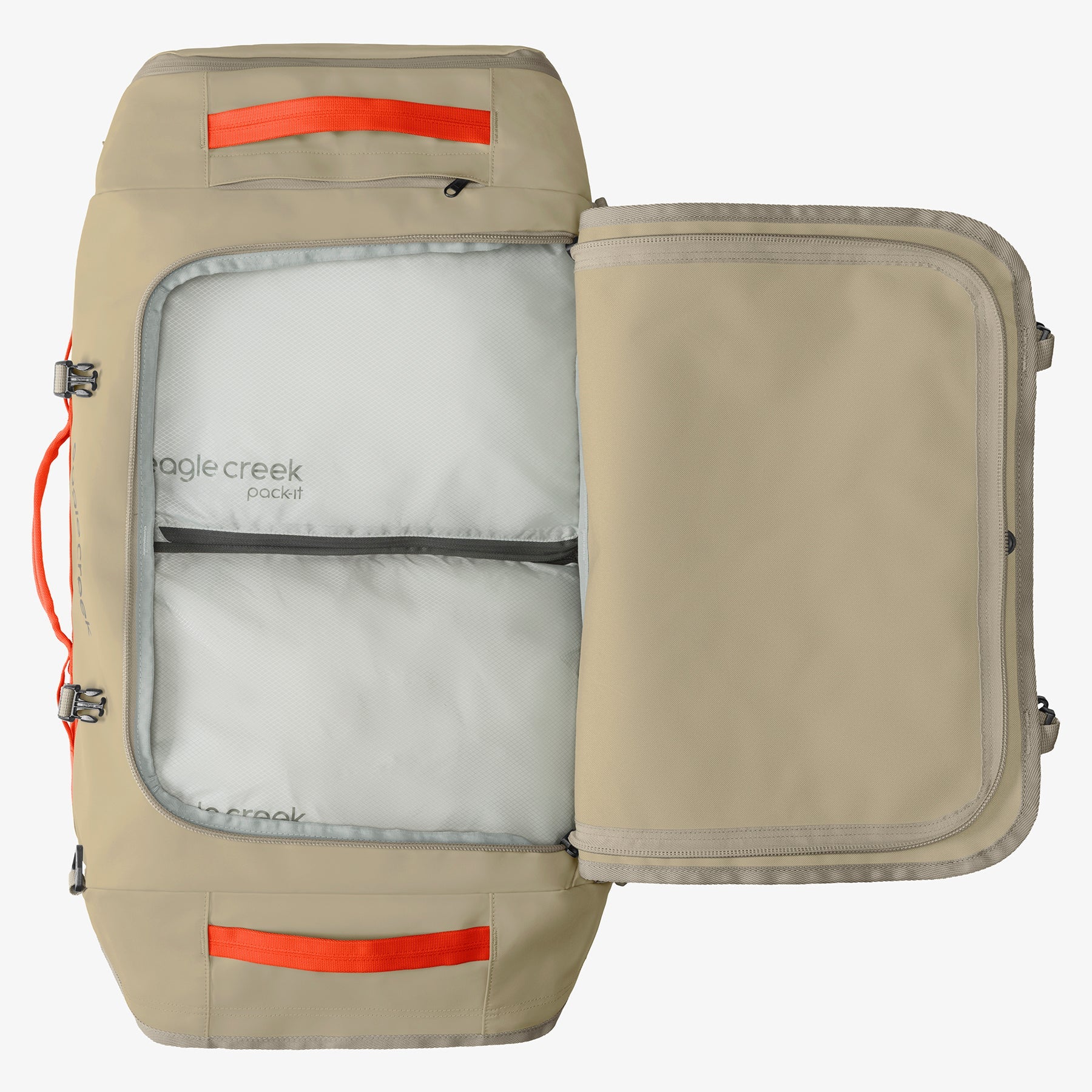 Eagle Creek Cargo Hauler 90L Duffel Bag in Desert Tan — detail view 3