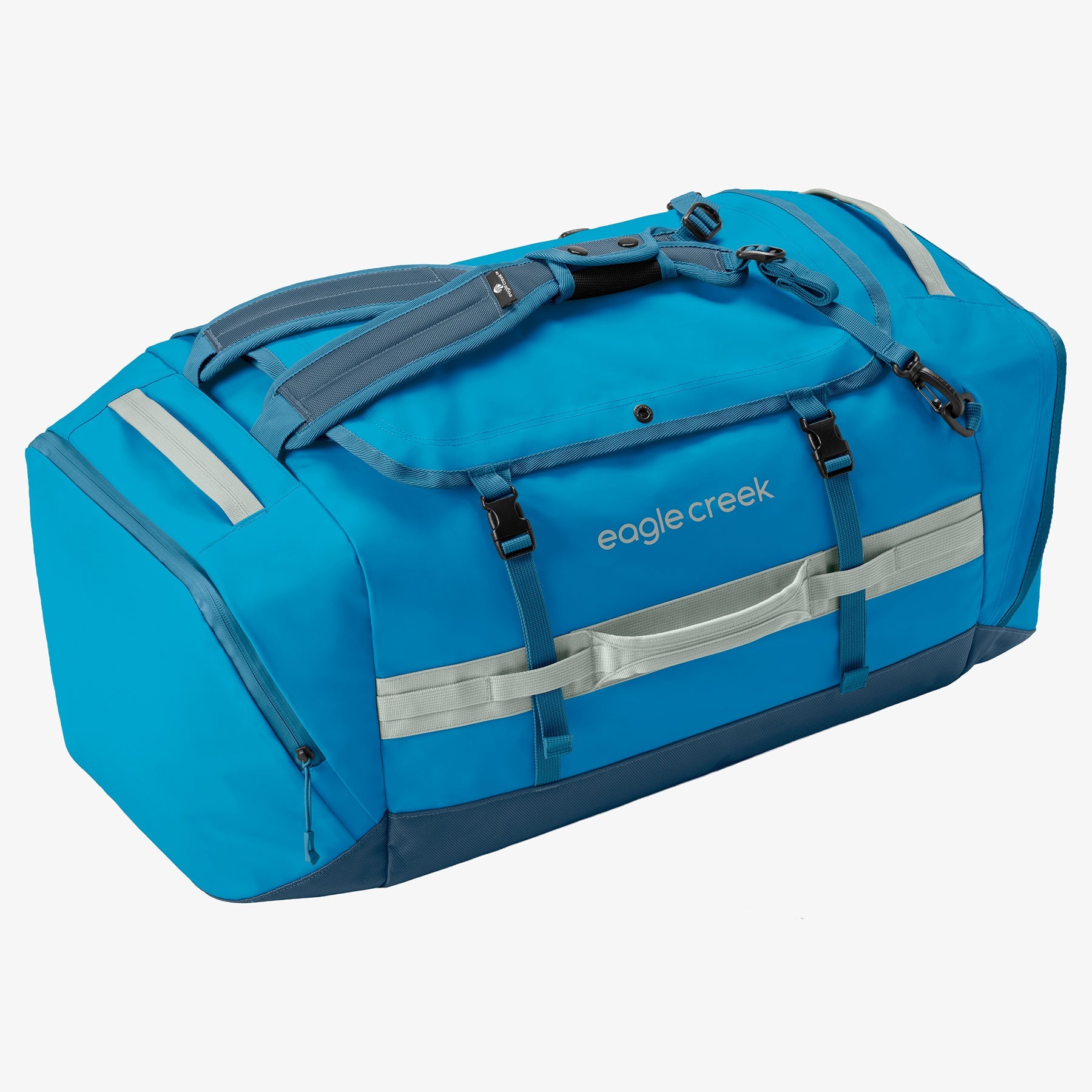 Eagle Creek Cargo Hauler 90L Duffel Bag in Harbor Blue — front view