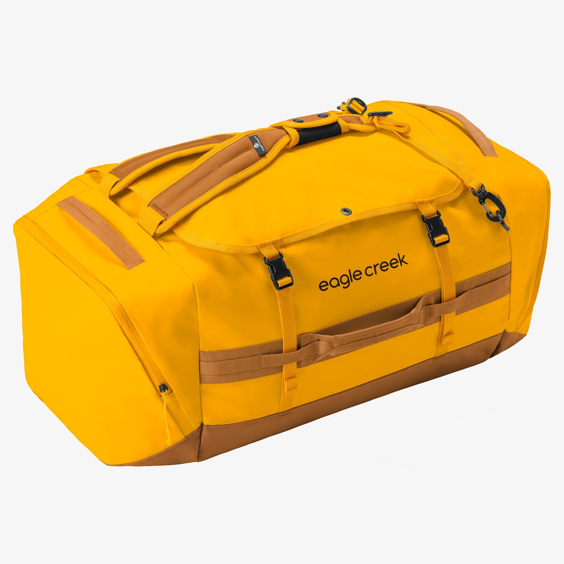 Eagle Creek Cargo Hauler 90L Duffel Bag in Citrus Orange — front view