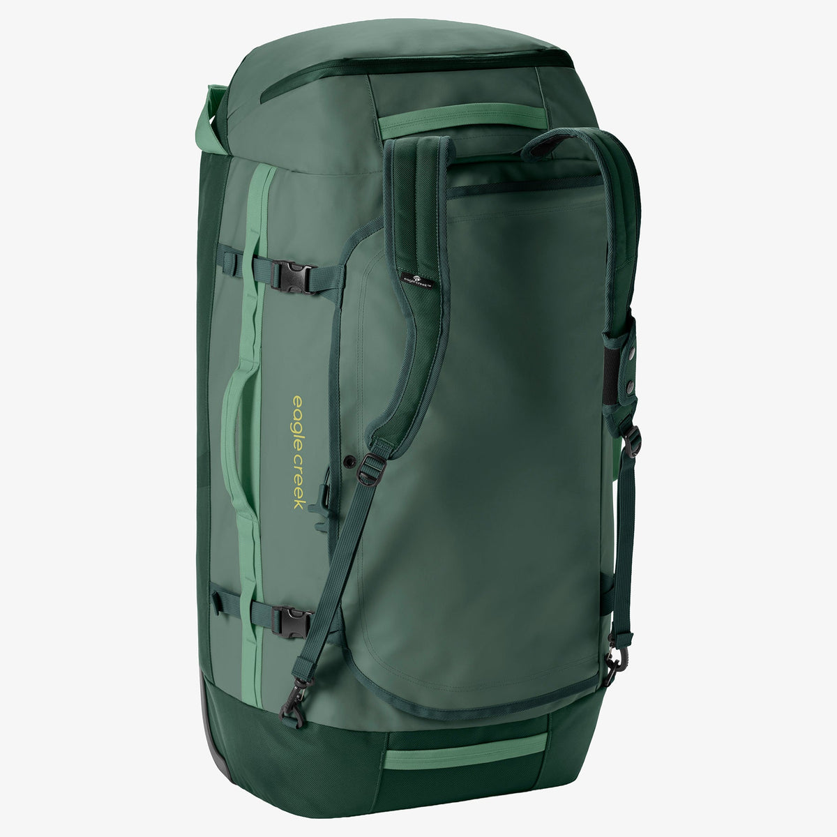 Eagle Creek Cargo Hauler 130L Rolling Duffel Bag in Sycamore Green — back view # color_Sycamore Green