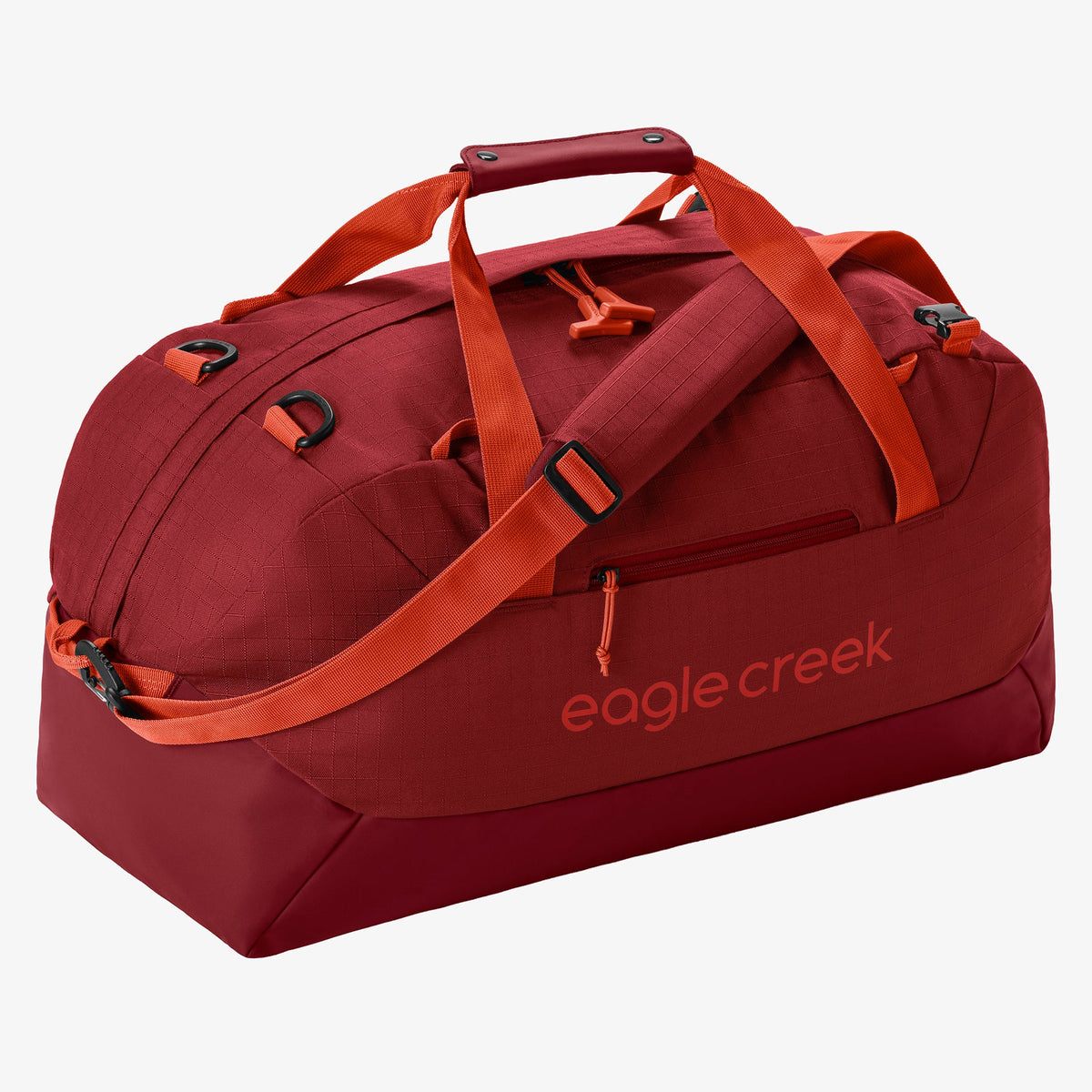 Eagle Creek No Matter What 40L Duffel Bag in Cranberry Red — front view # color_Cranberry Red