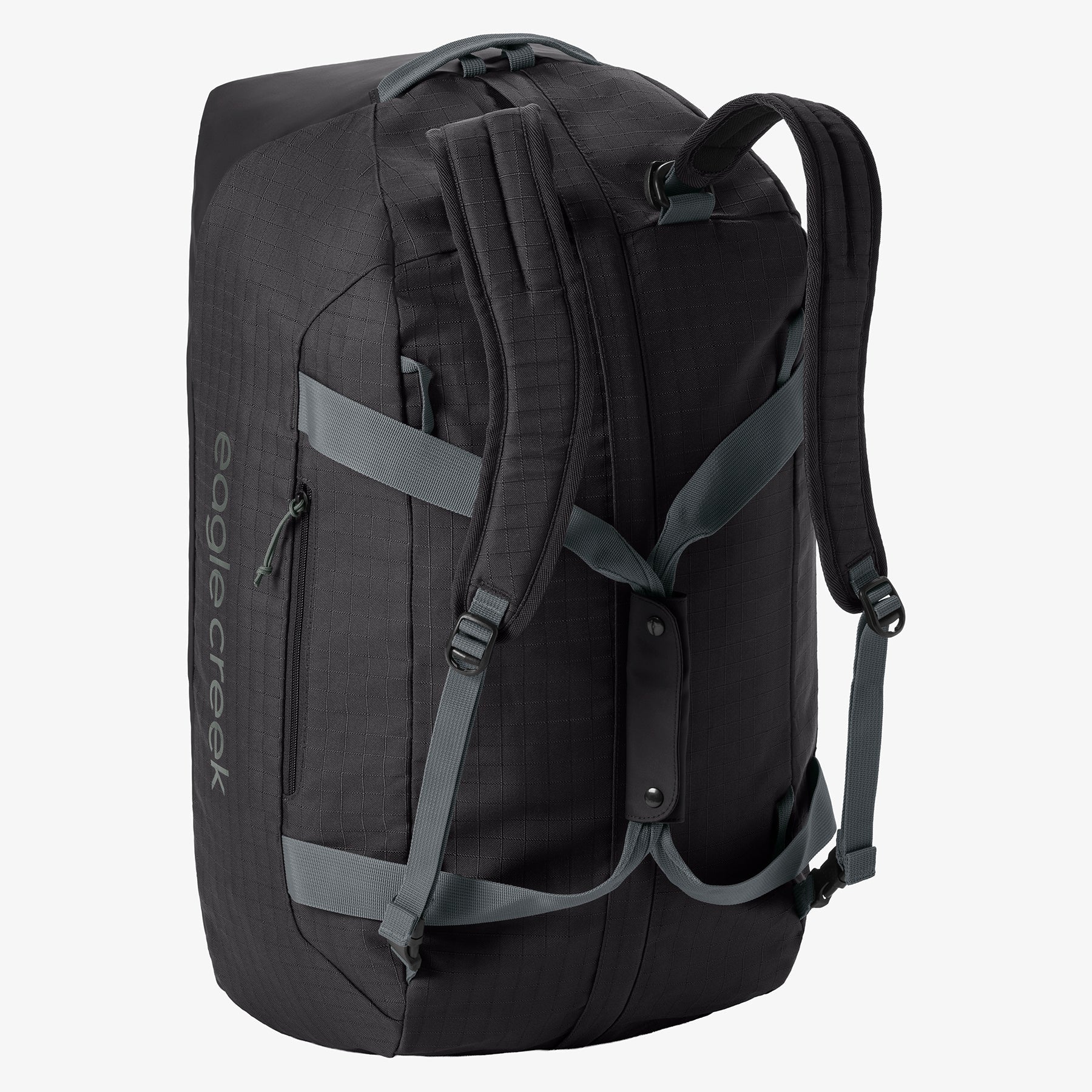 Eagle Creek No Matter What 60L Duffel Bag in Black — back view # color_Black