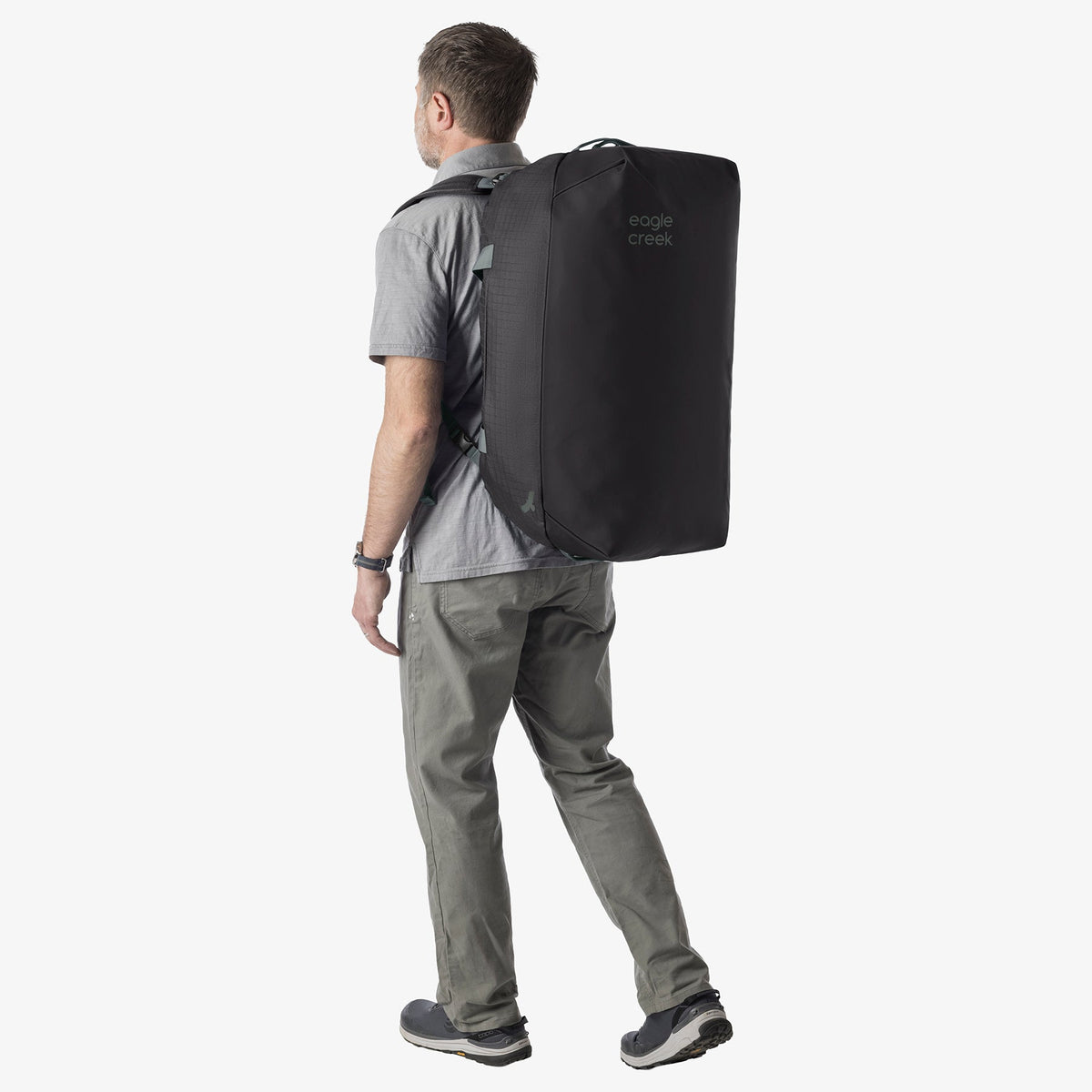 Eagle Creek No Matter What 60L Duffel Bag in Black — detail view # color_Black