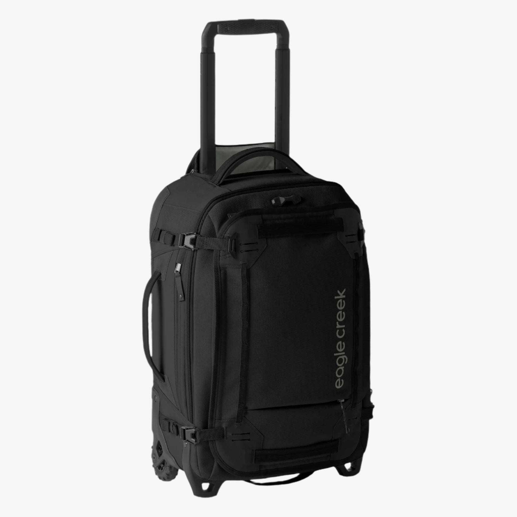 Eagle Creek Gear Warrior XE 2-Wheel 21.75"/40L Convertible Carry-On Luggage in Black — front view