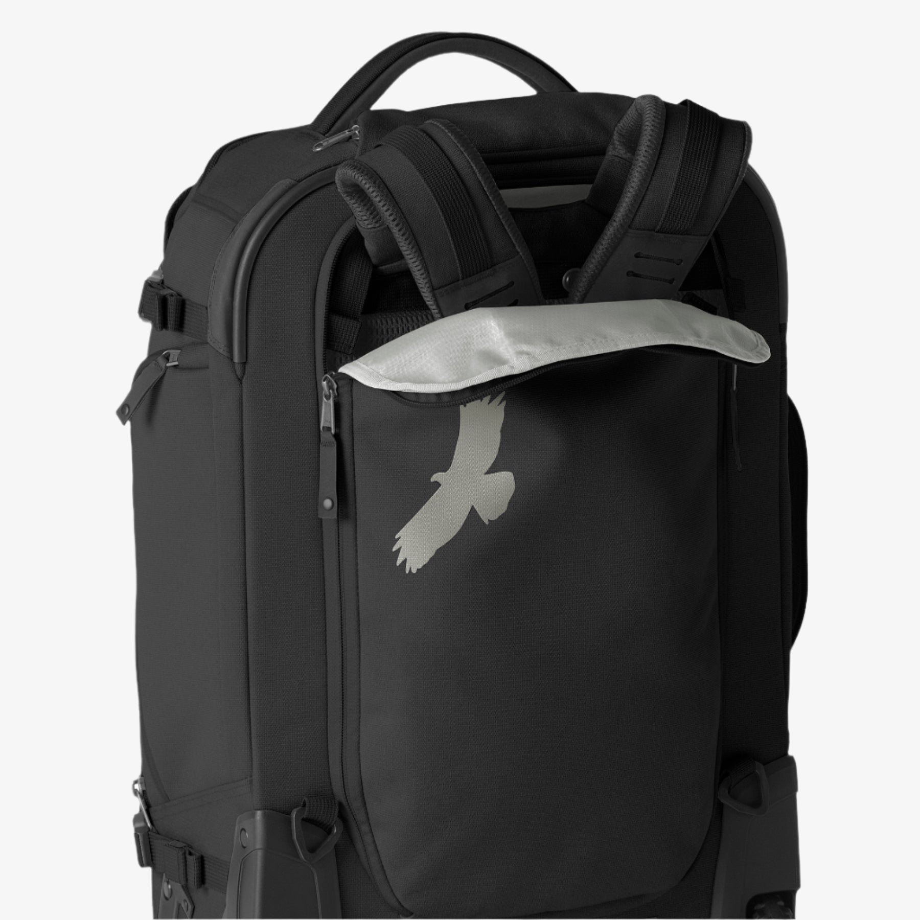 Eagle Creek Gear Warrior XE 2-Wheel 21.75"/40L Convertible Carry-On Luggage in Black — detail view