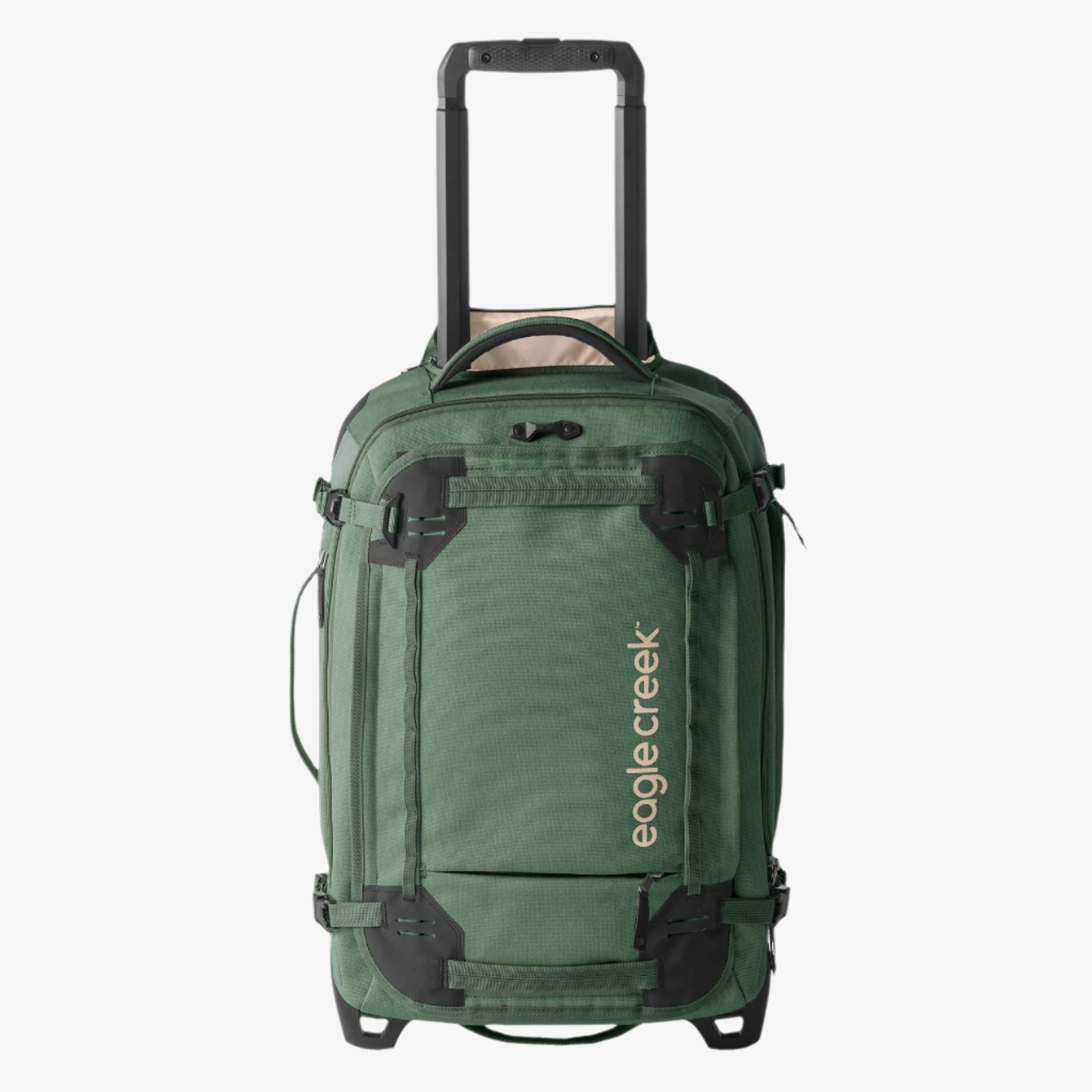 Eagle Creek Gear Warrior XE 2-Wheel 21.75"/40L Convertible Carry-On Luggage in Jungle Green — back view