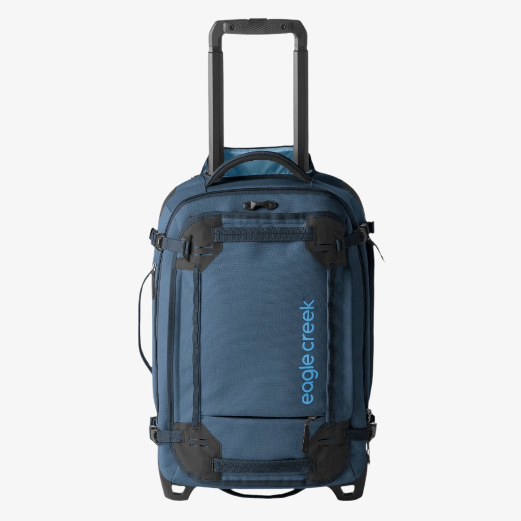 Eagle Creek Gear Warrior XE 2-Wheel 21.75"/40L Convertible Carry-On Luggage in Blue Jay — back view