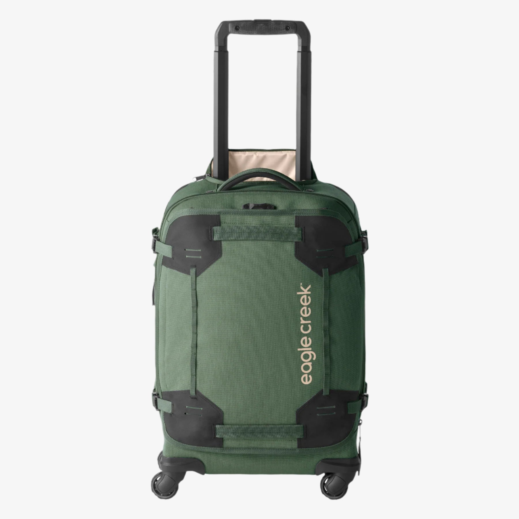 Eagle Creek Gear Warrior XE 4-Wheel 21.75"/40L Carry-On Luggage in Jungle Green — back view