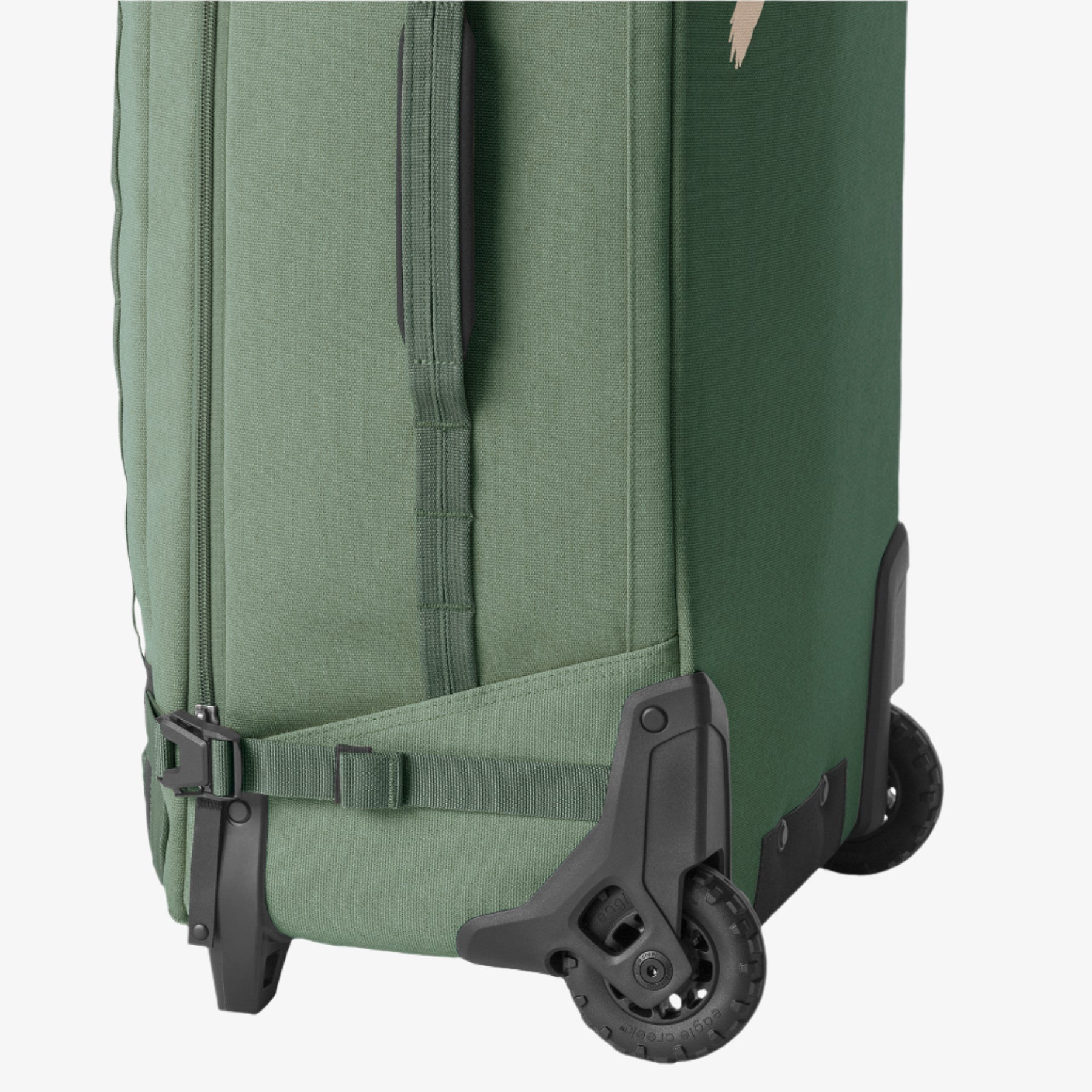 Eagle Creek Gear Warrior XE 2-Wheel 27"/65L Luggage in Jungle Green — angle view 3