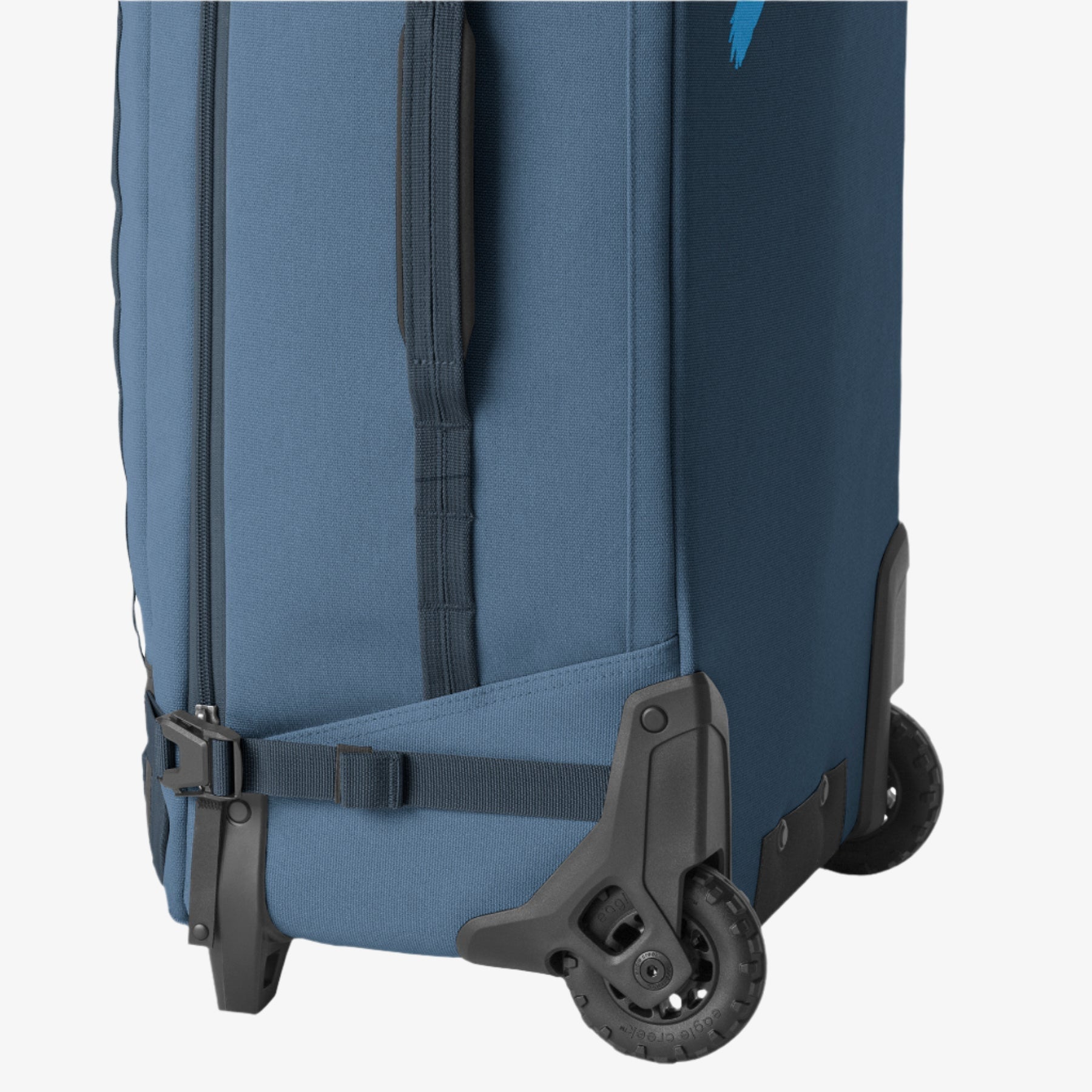 Eagle Creek Gear Warrior XE 2-Wheel 27"/65L Luggage in Blue Jay — angle view 3