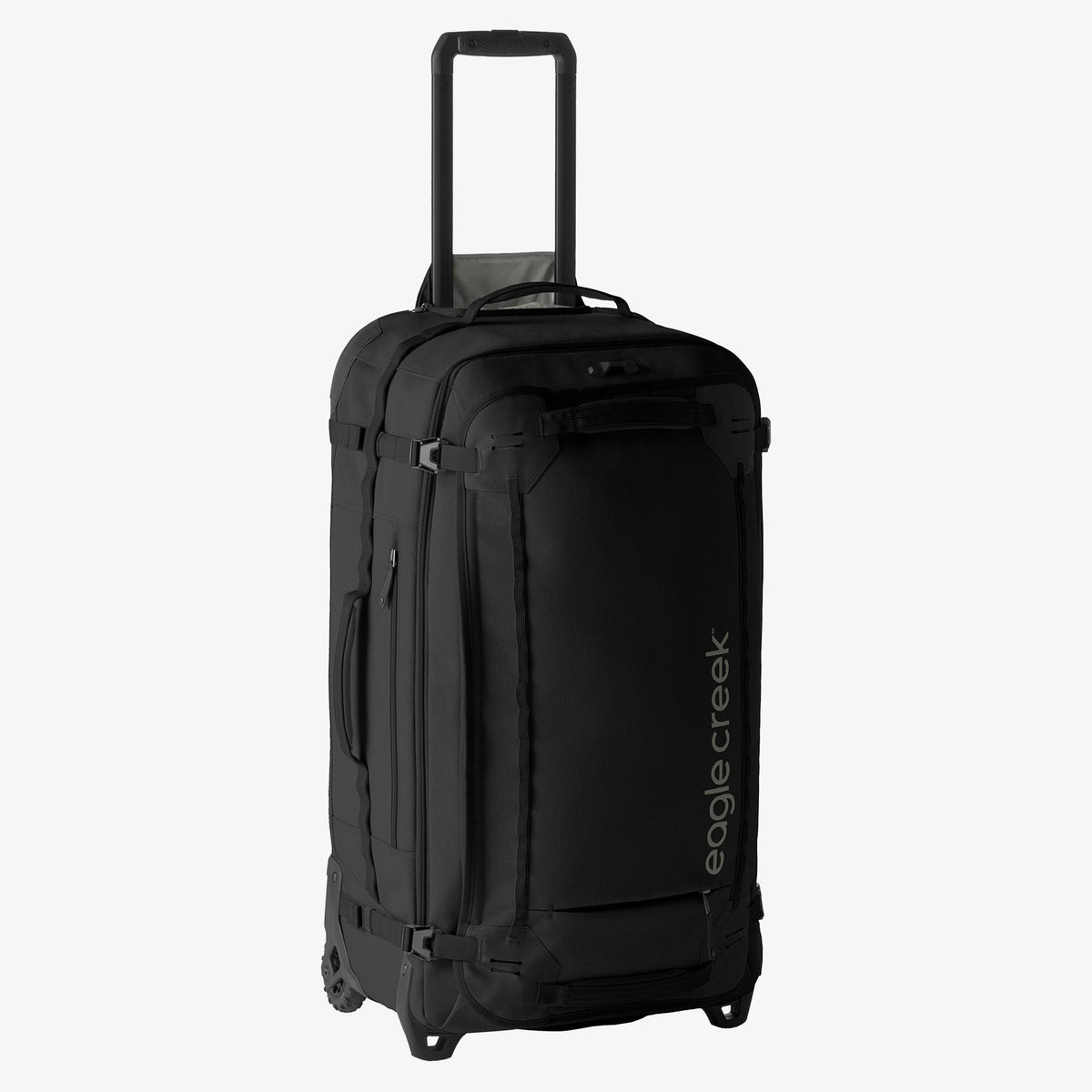 Eagle Creek Gear Warrior XE 2-Wheel Luggage 90L / 30" in Black — front view # color_Black