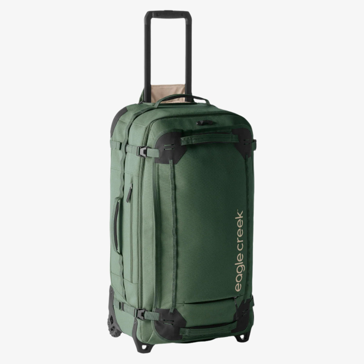 Eagle Creek Gear Warrior XE 2-Wheel Luggage 90L / 30" in Jungle Green — front view # color_Jungle Green