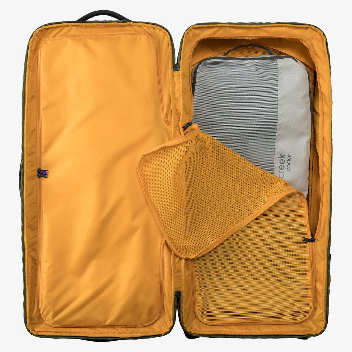 Eagle Creek ORV 36"/140L Trunk in Olive Green — angle view 2 # color_Olive Green