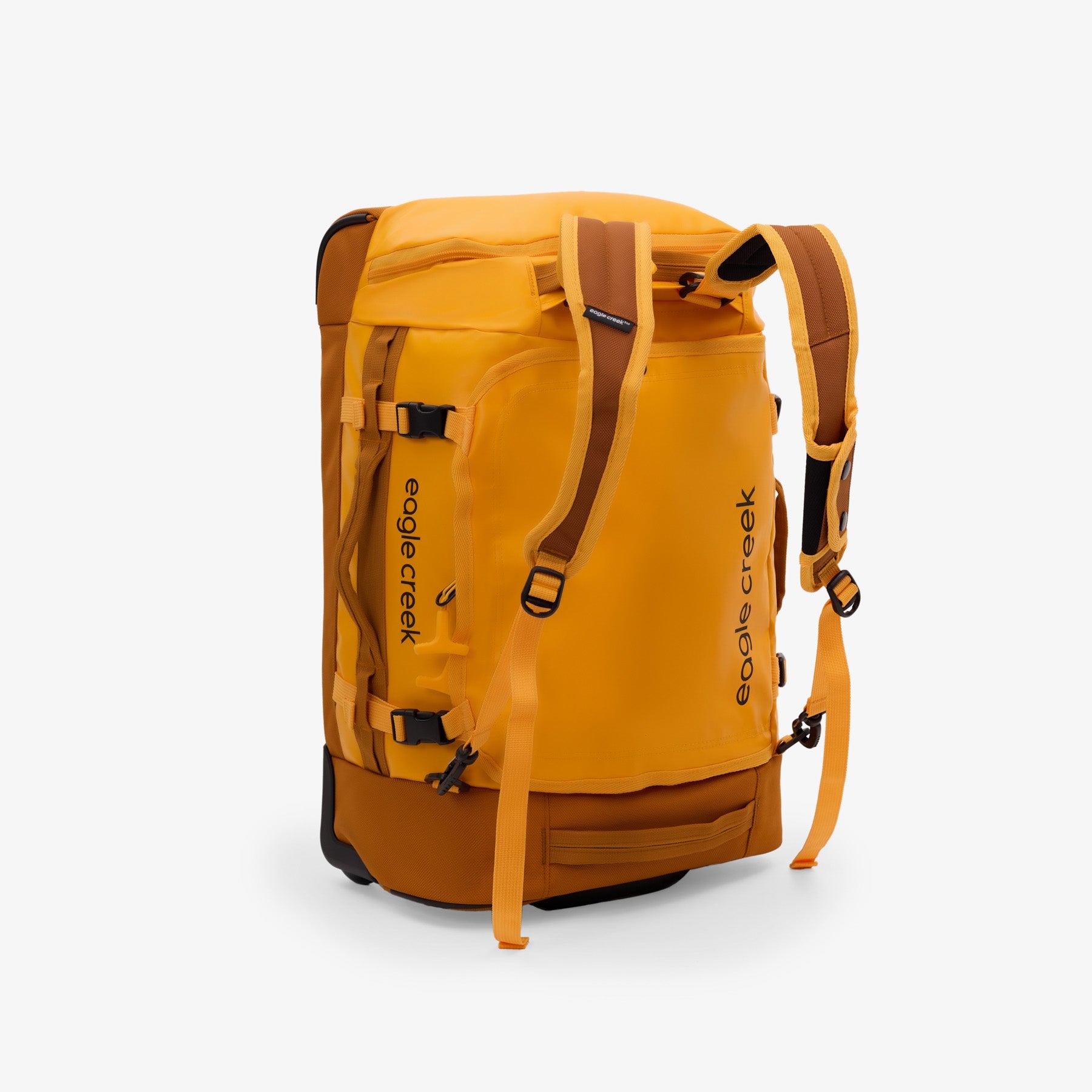 Eagle Creek Cargo Hauler XT 21.5"/32L Wheeled International Carry-On Duffel in Citrus Orange — back view