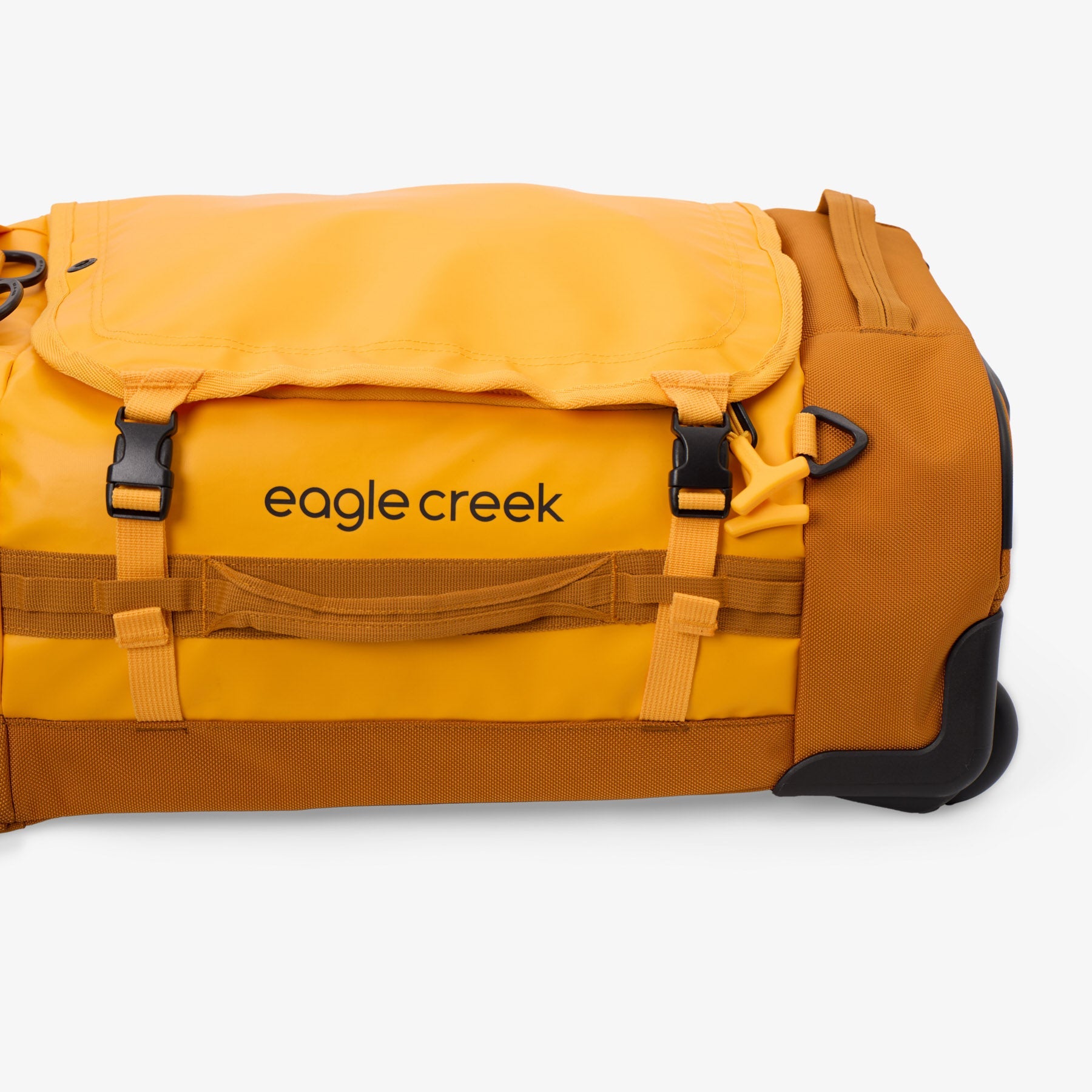 Eagle Creek Cargo Hauler XT 21.5"/32L Wheeled International Carry-On Duffel in Citrus Orange — interior view