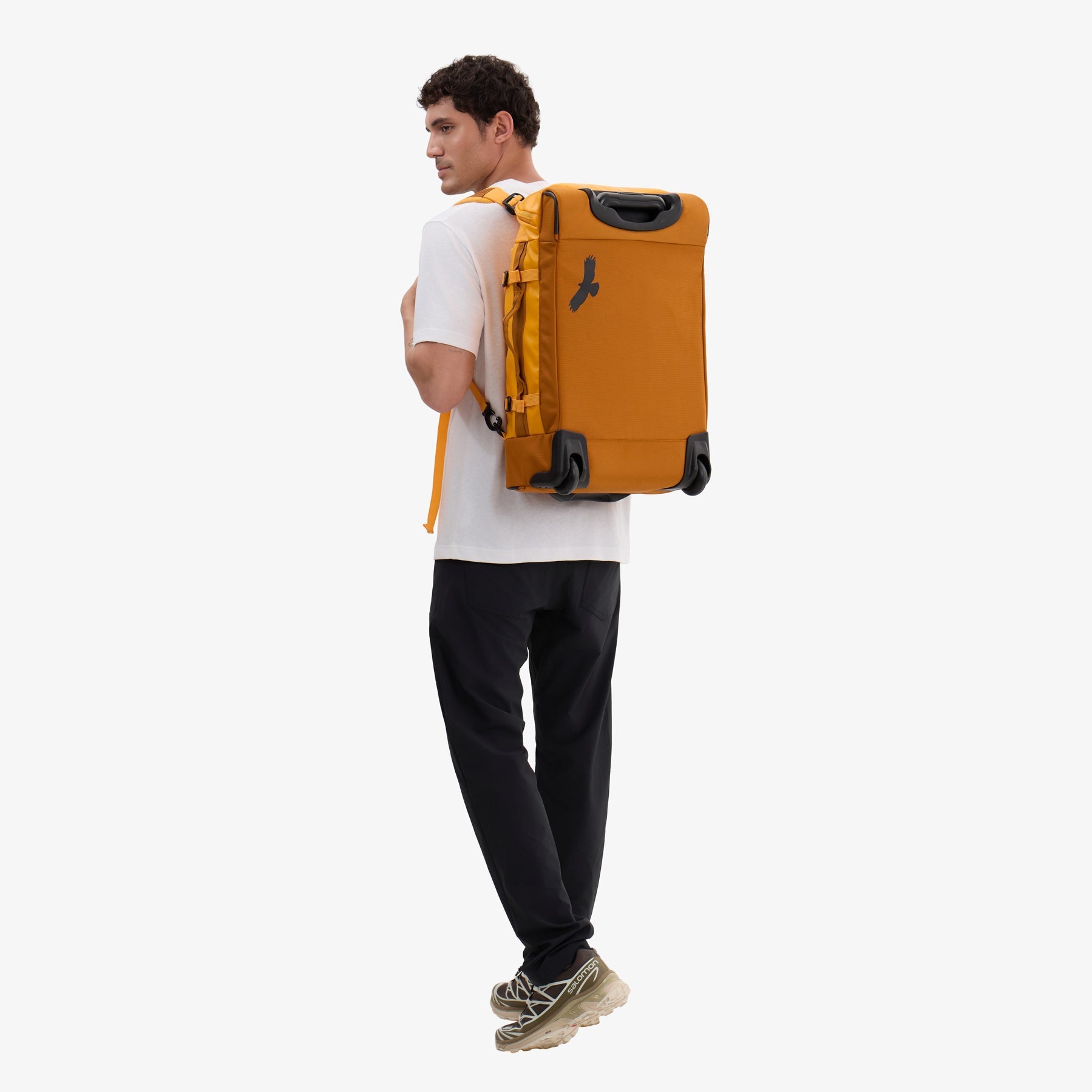 Eagle Creek Cargo Hauler XT 21.5"/32L Wheeled International Carry-On Duffel in Citrus Orange — detail view 2