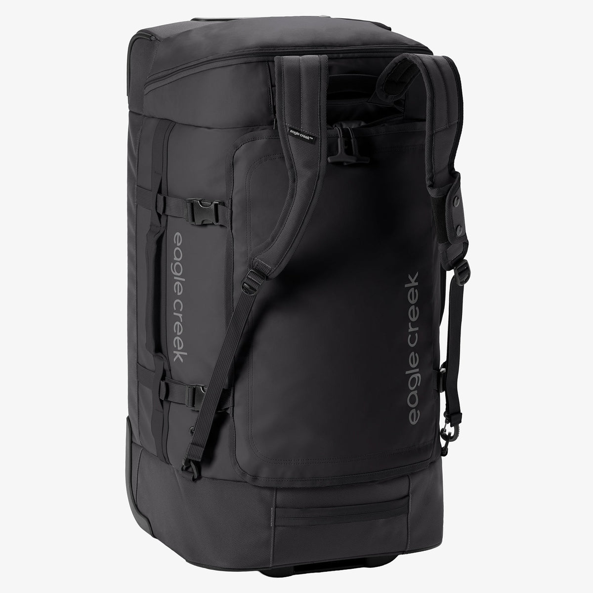 Eagle Creek Cargo Hauler XT 29"/90L Wheeled Duffel in Black — back view # color_Black