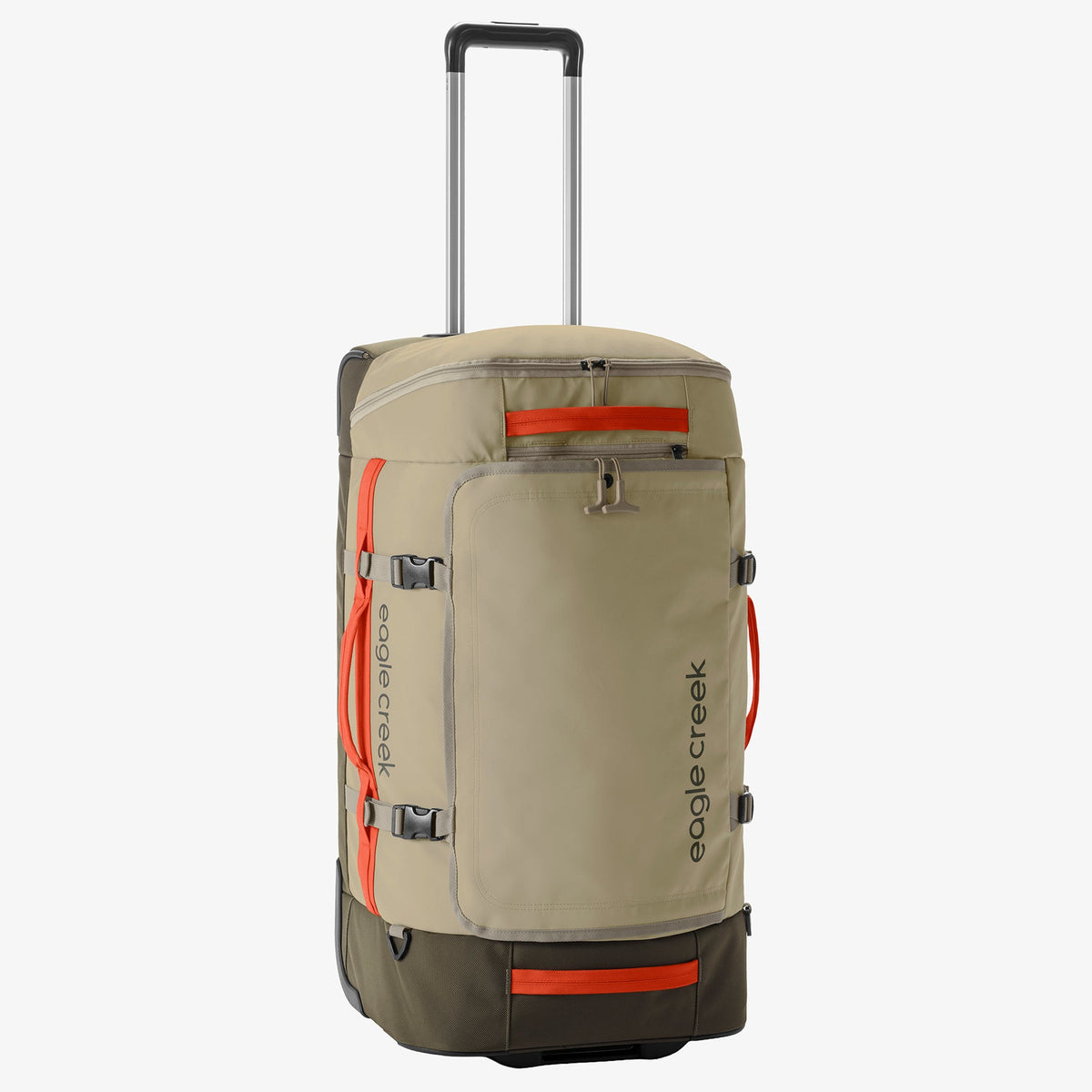 Eagle Creek Cargo Hauler XT 29"/90L Wheeled Duffel in Desert Tan — front view # color_Desert Tan