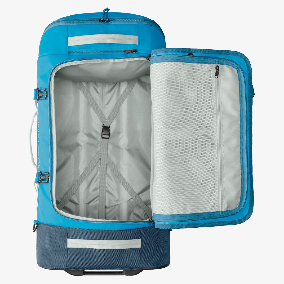Eagle Creek Cargo Hauler XT 29"/90L Wheeled Duffel in Harbor Blue — angle view 3 # color_Harbor Blue
