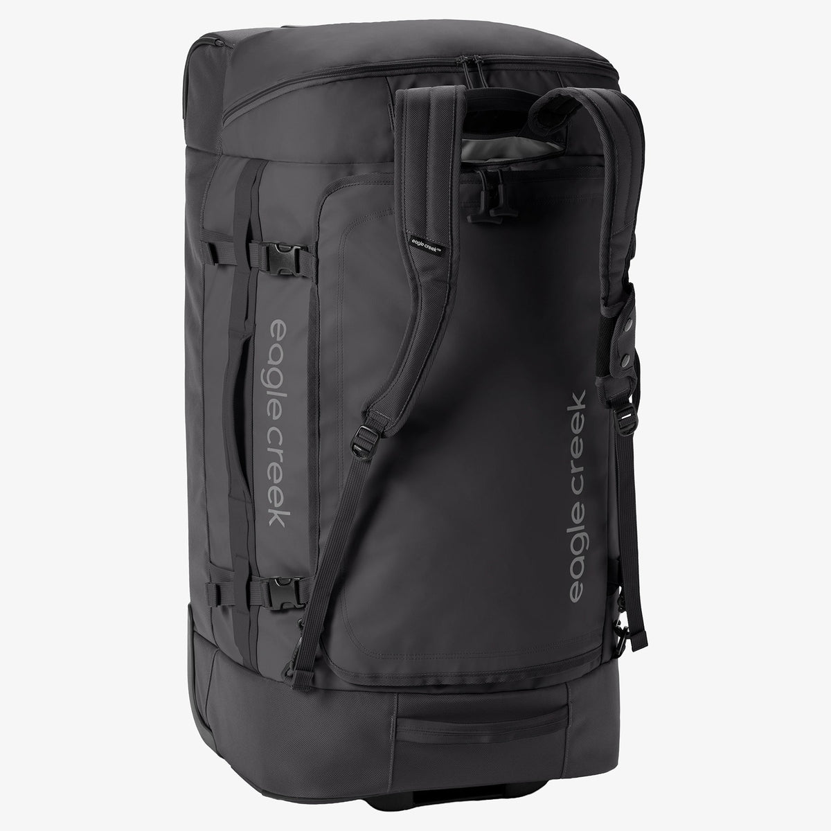 Eagle Creek Cargo Hauler XT 32"/120L Wheeled Duffel in Black — back view # color_Black