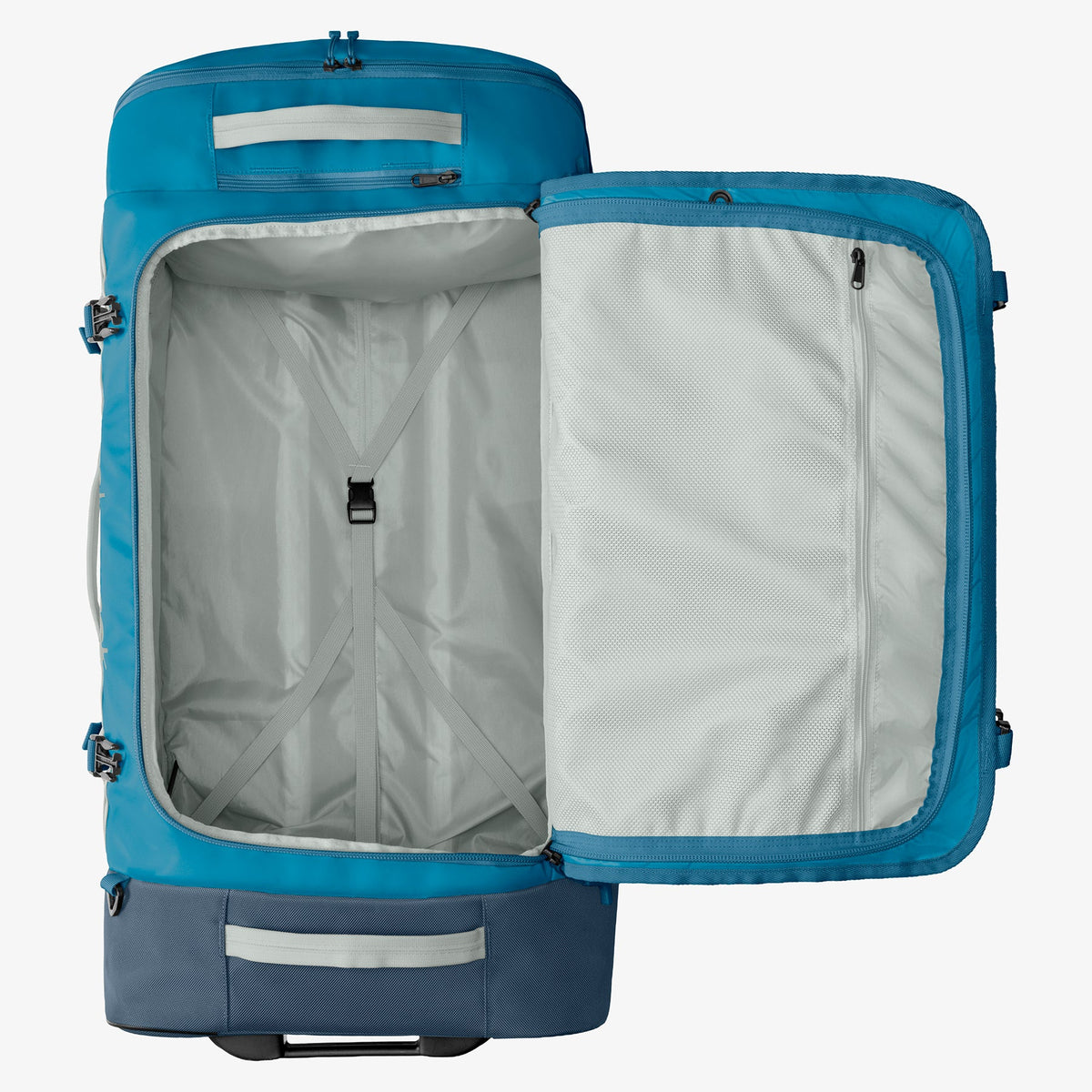 Eagle Creek Cargo Hauler XT 32"/120L Wheeled Duffel in Harbor Blue — angle view 3 # color_Harbor Blue