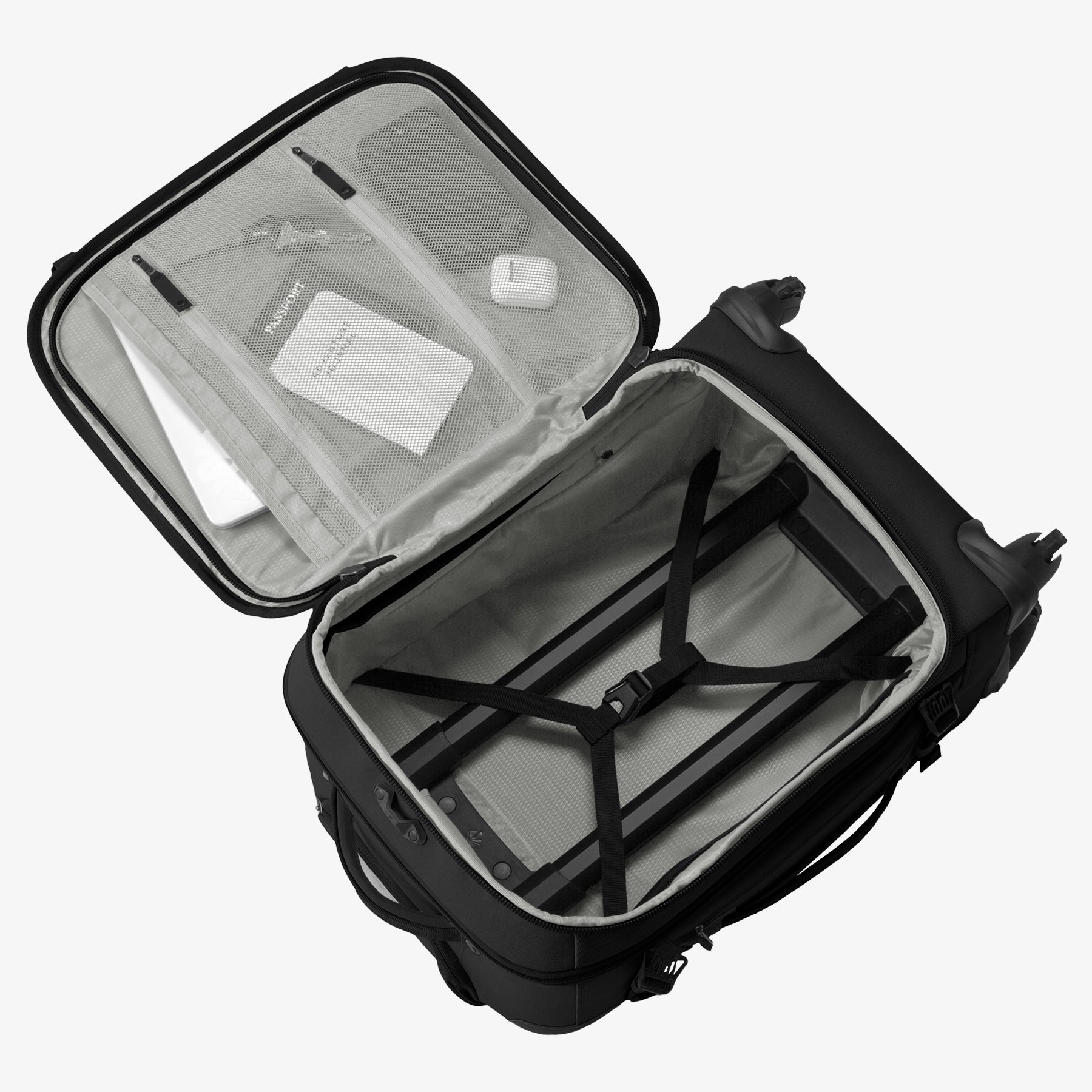 Eagle Creek Gear Warrior XE 4-Wheel 23"/45L Carry-On Luggage in Black — detail view 3