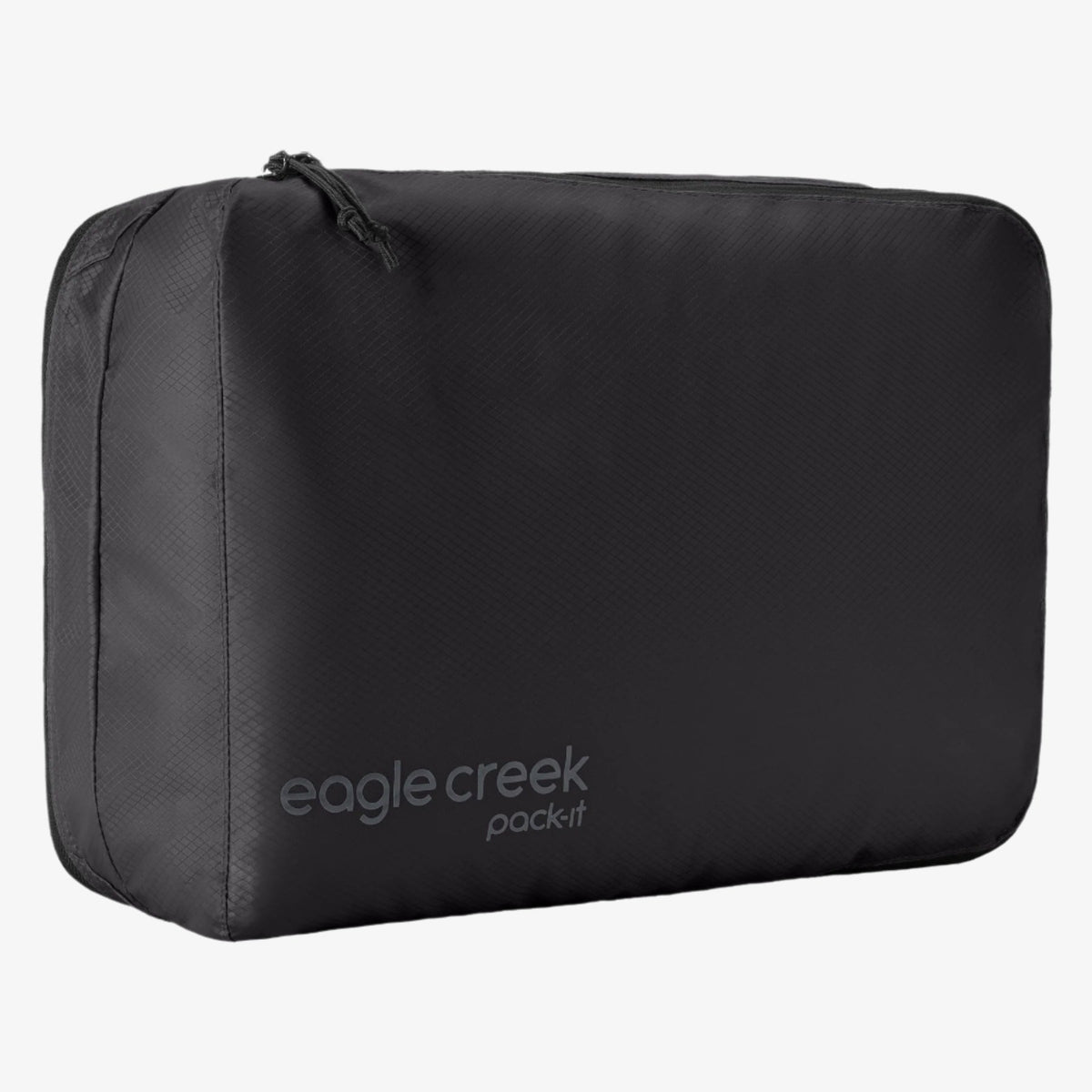 Eagle Creek Pack-It Isolate Clean/Dirty Packing Cube M in Black — front view # color_Black