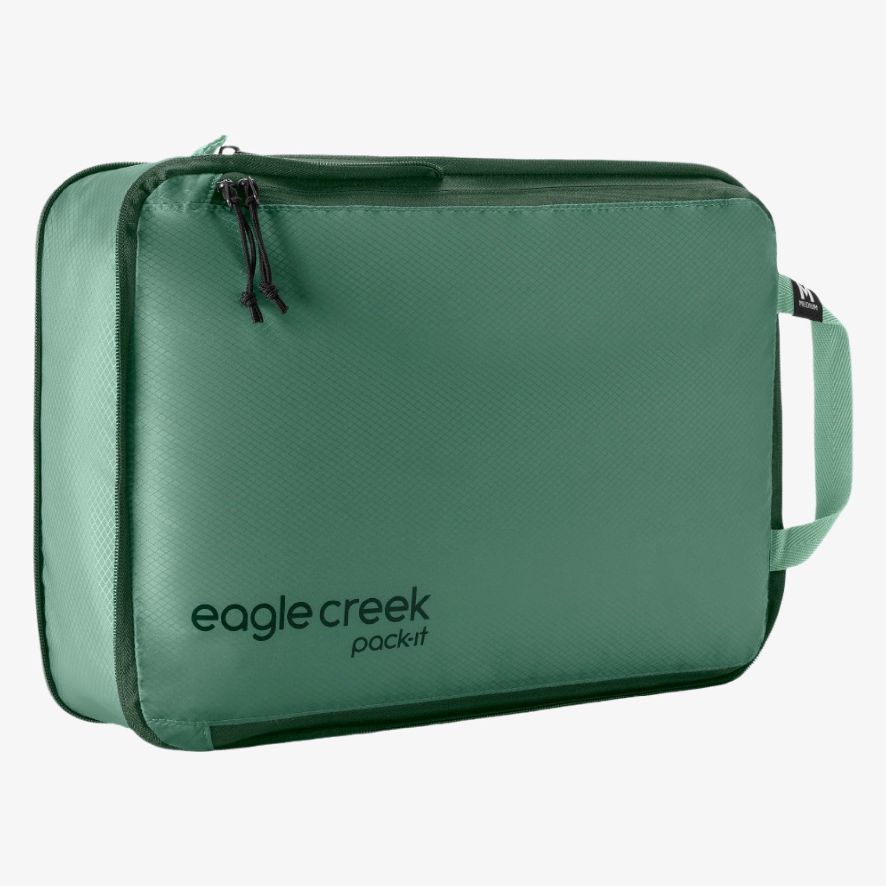 Eagle Creek Pack-It Isolate Compression Cube M in Willow Green — front view