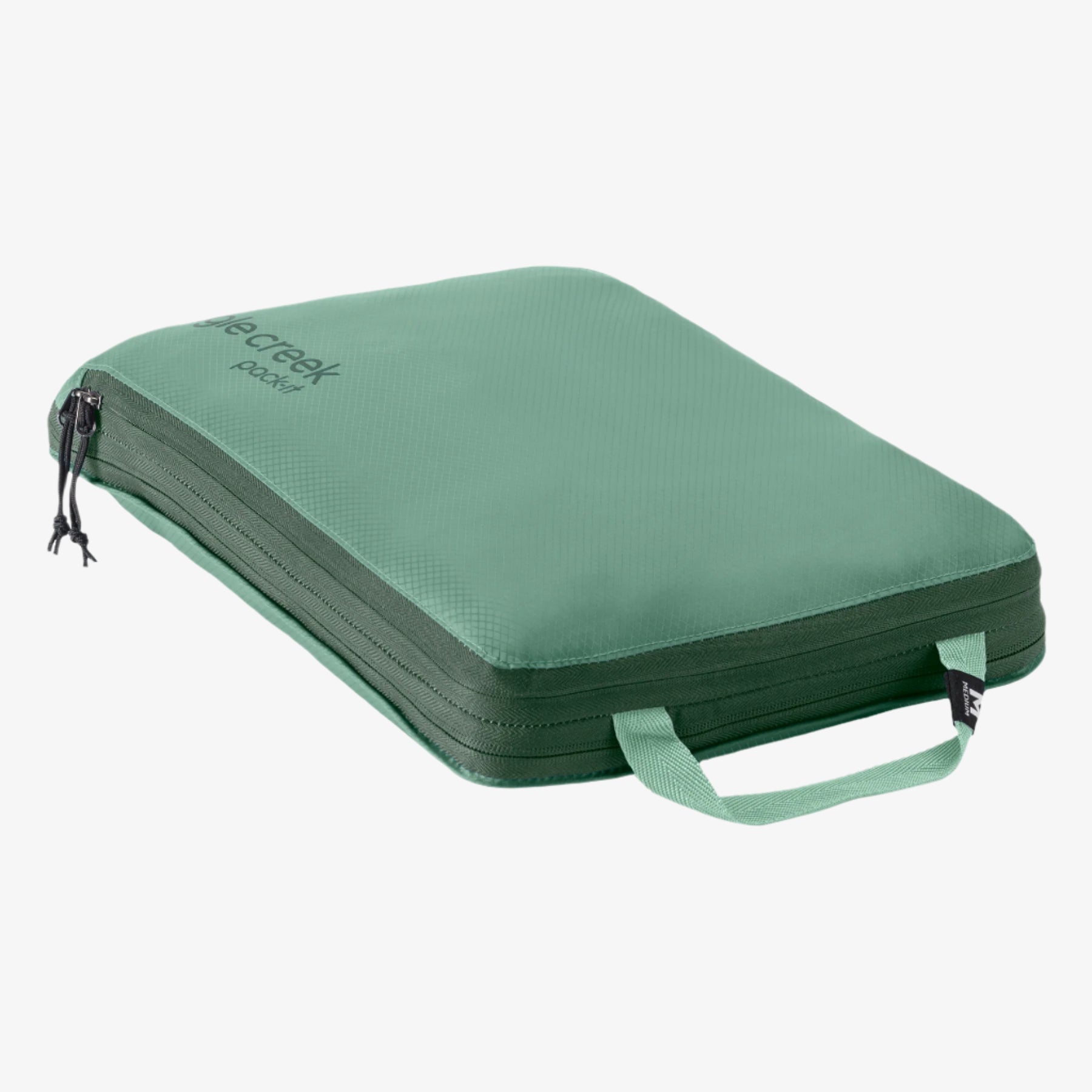 Eagle Creek Pack-It Isolate Compression Cube M in Willow Green — detail view