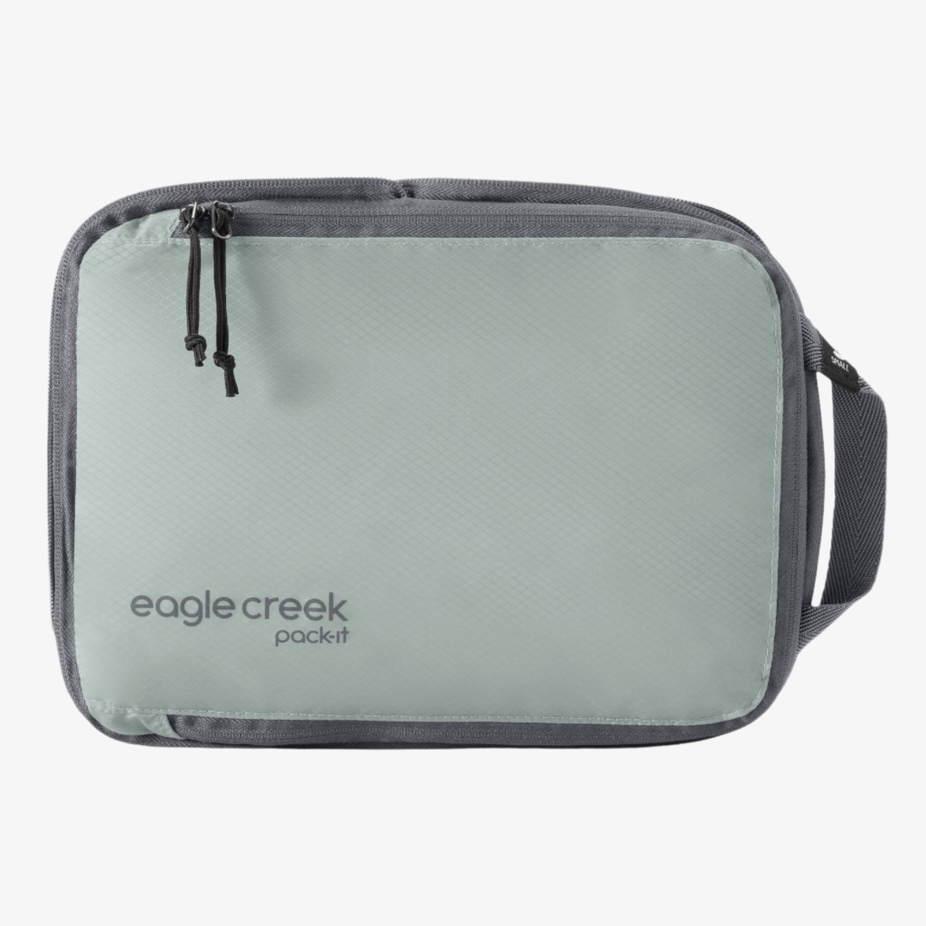 Eagle Creek Pack-It Isolate Compression Cube S in Storm Grey — angle view 2