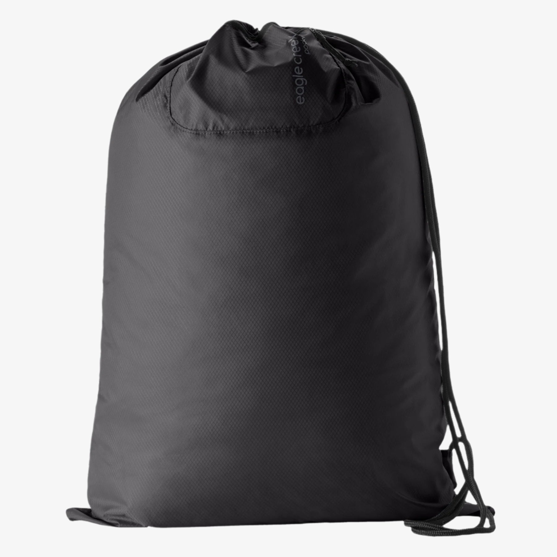 Eagle Creek Packable Laundry Sack in Black — back view